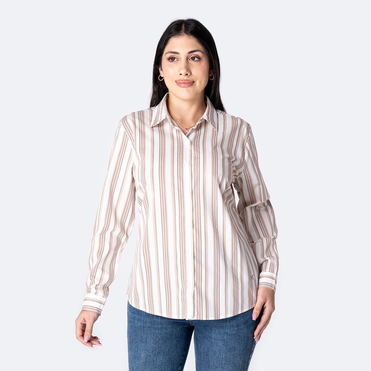 BLUSA LISTADA MUJER PIONIER ARLIM - 1