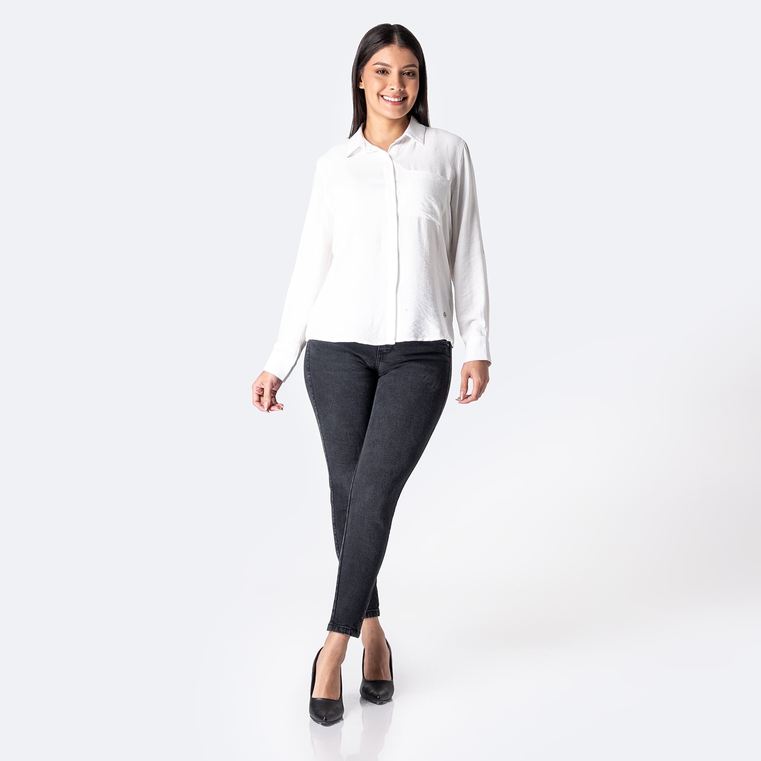BLUSA POPELINA MUJER PIONIER ALEZCIA - 3