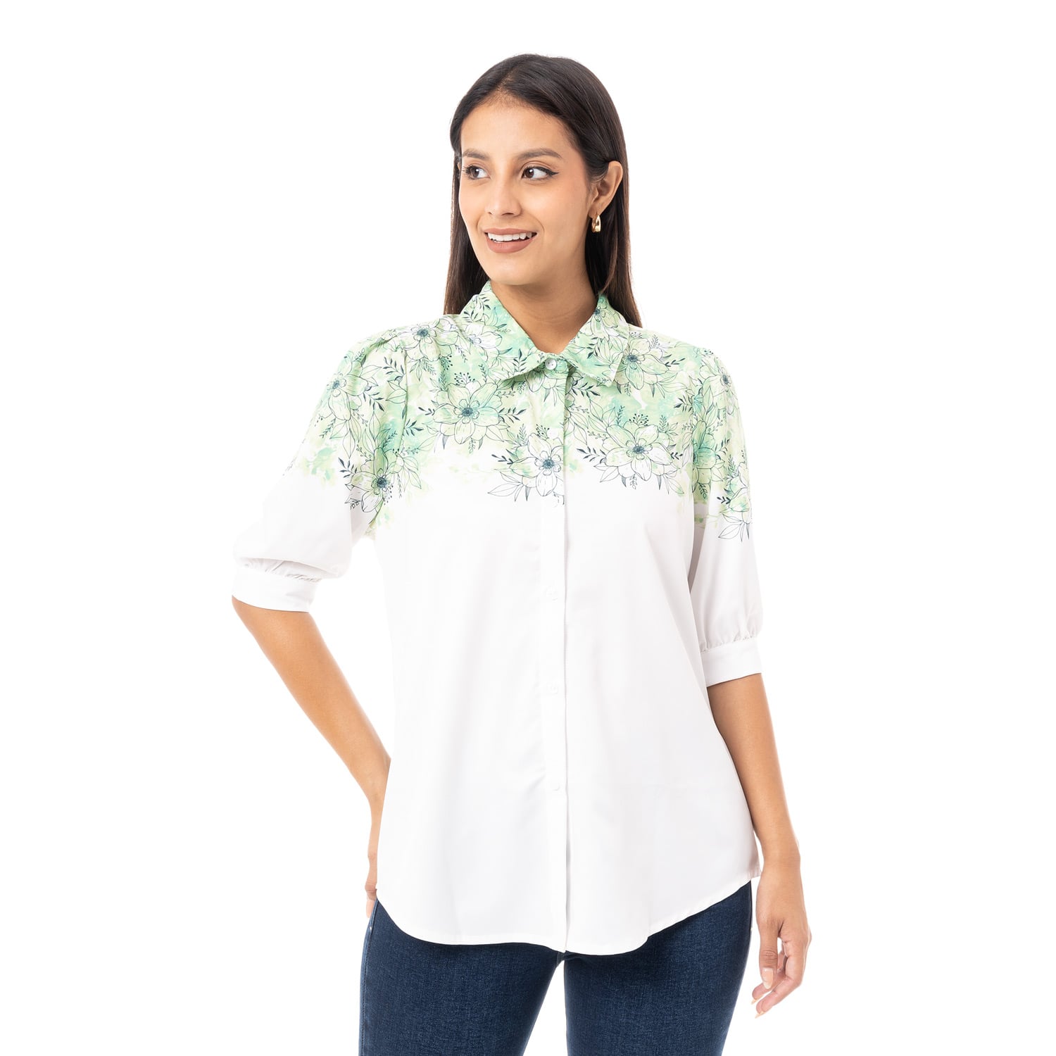 BLUSA SEDA MUJER PIONIER DARIAM-S - 1