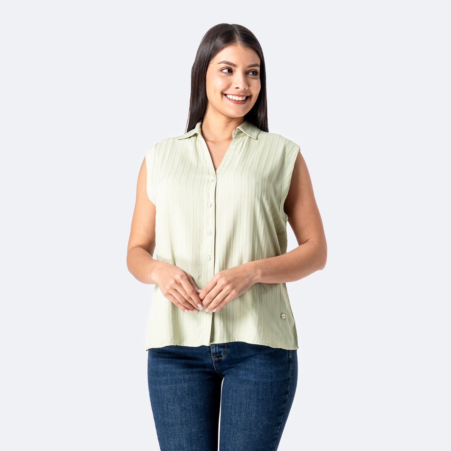 BLUSA POPELINA MUJER PIONIER GUIOMARA - 1