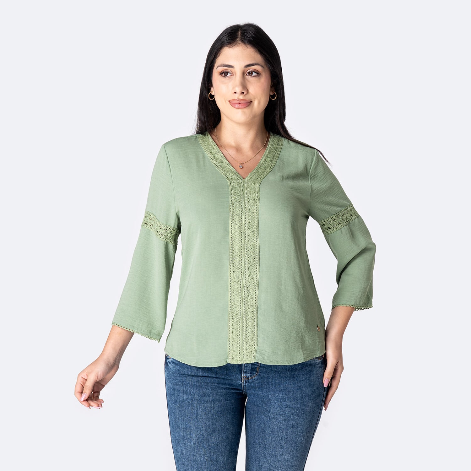 BLUSA LINO MUJER PIONIER ZILSET - 1