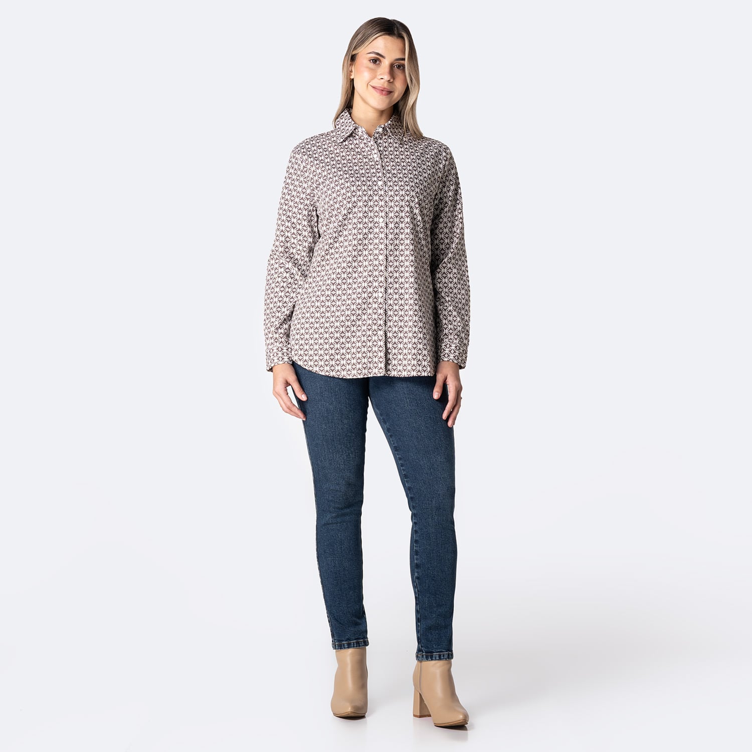 BLUSA POPELINA MUJER PIONIER JHANYH - 3