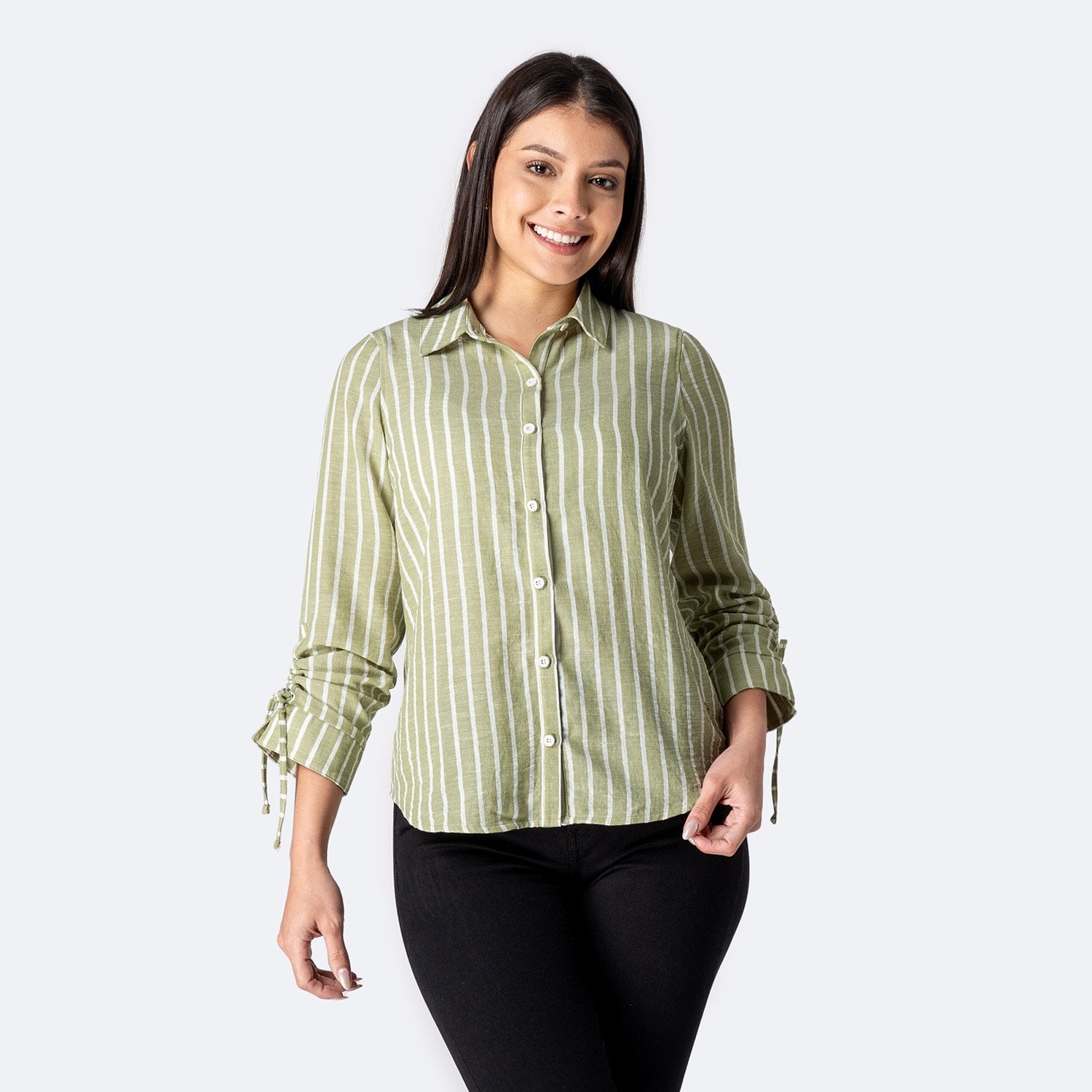 BLUSA POPELINA MUJER PIONIER AMELL - 1