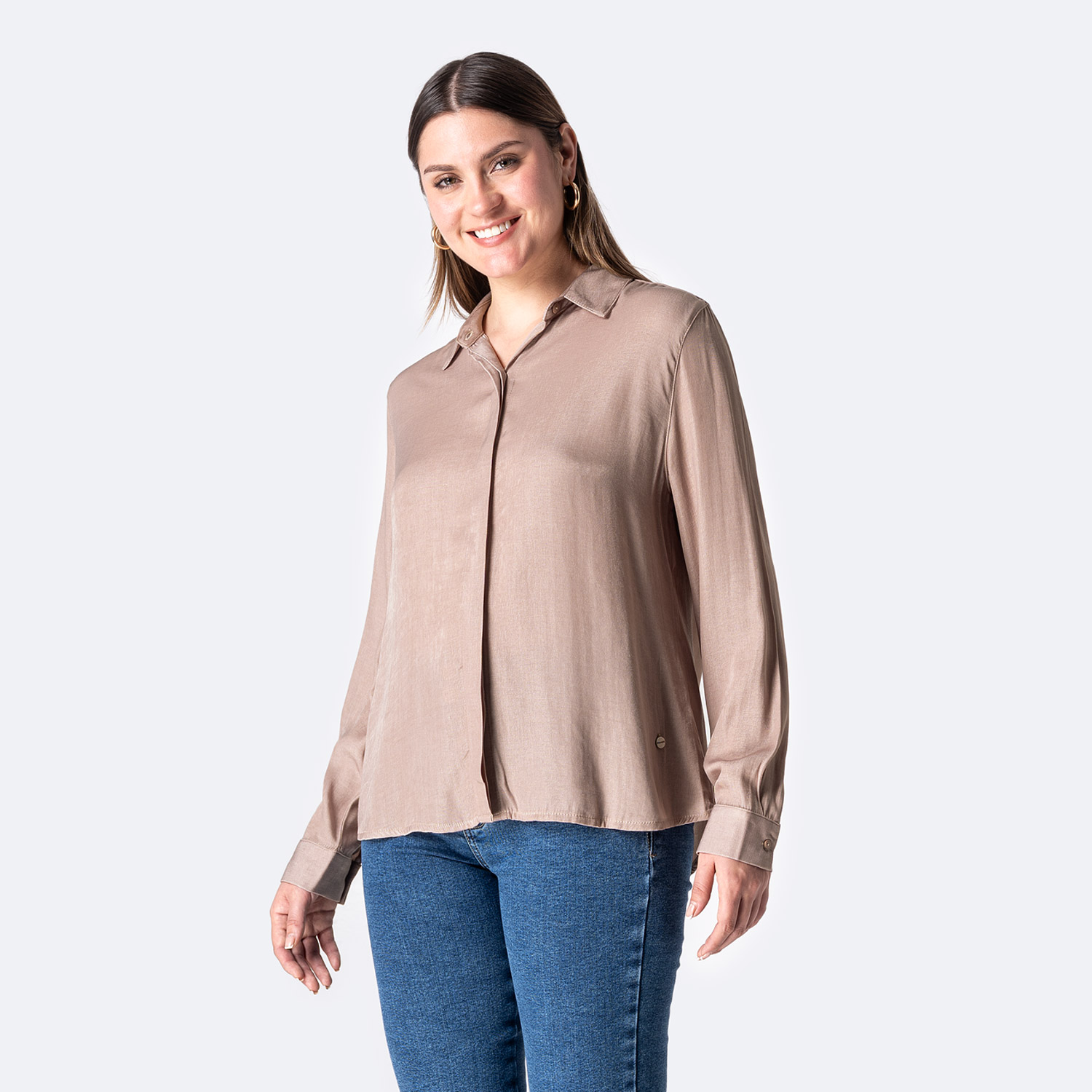 BLUSA POPELINA MUJER PIONIER CIARAH - 1