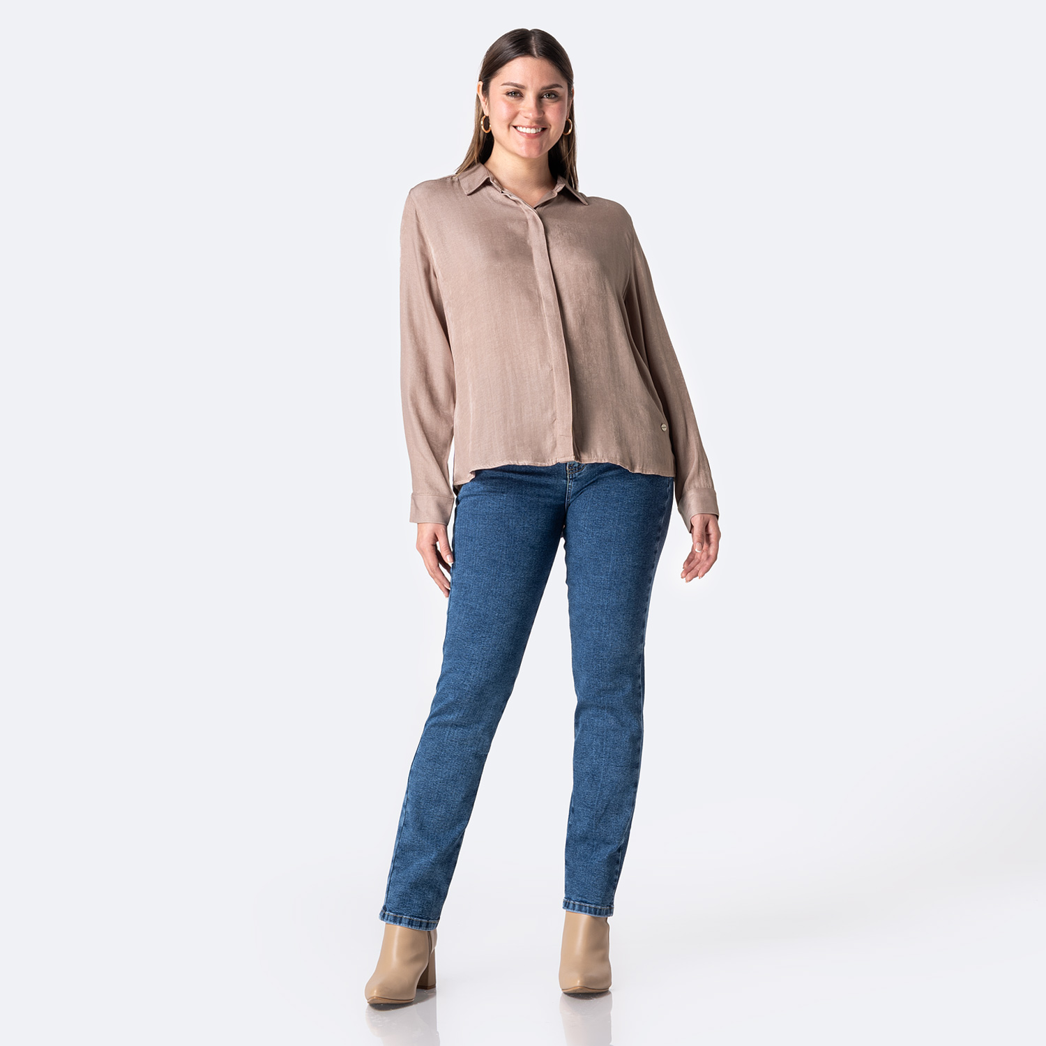 BLUSA POPELINA MUJER PIONIER CIARAH - 3