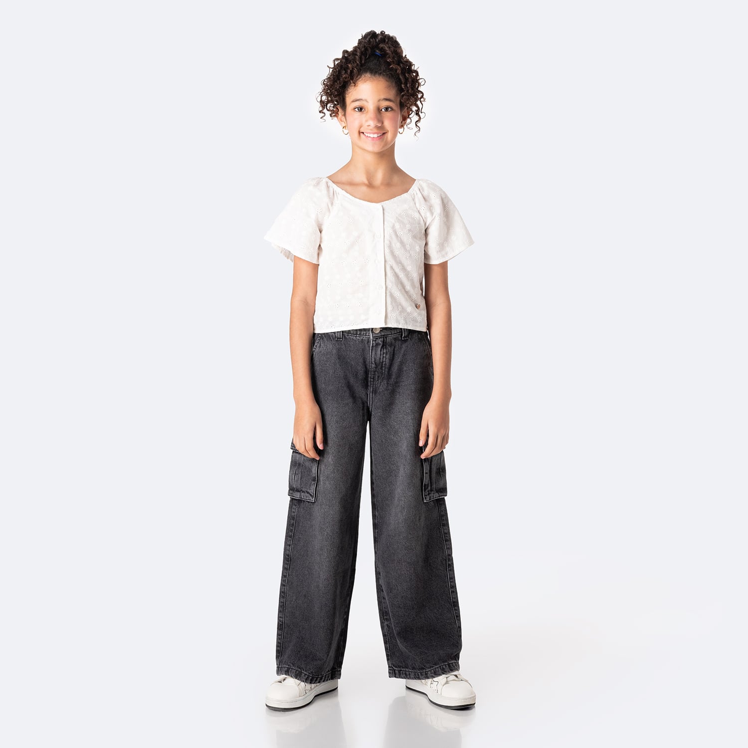 BLUSA BRODERY NIÑA PIONIER CLAUDIH - 3