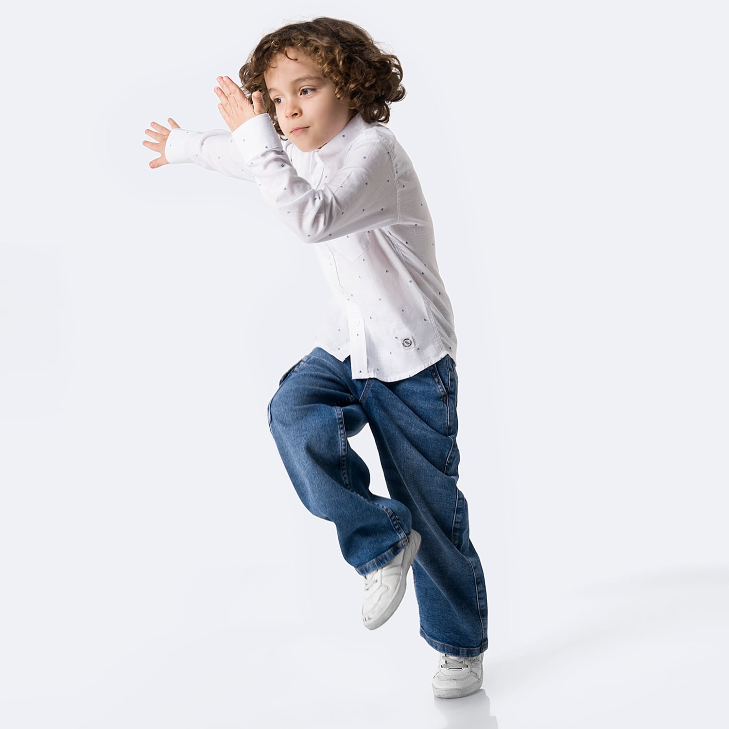 CAMISA POPELINA NIÑO PIONIER DAMIANH - 3