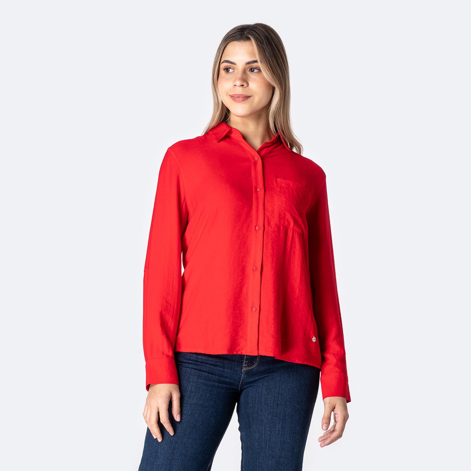 BLUSA POPELINA MUJER PIONIER ALEZCIA - 1