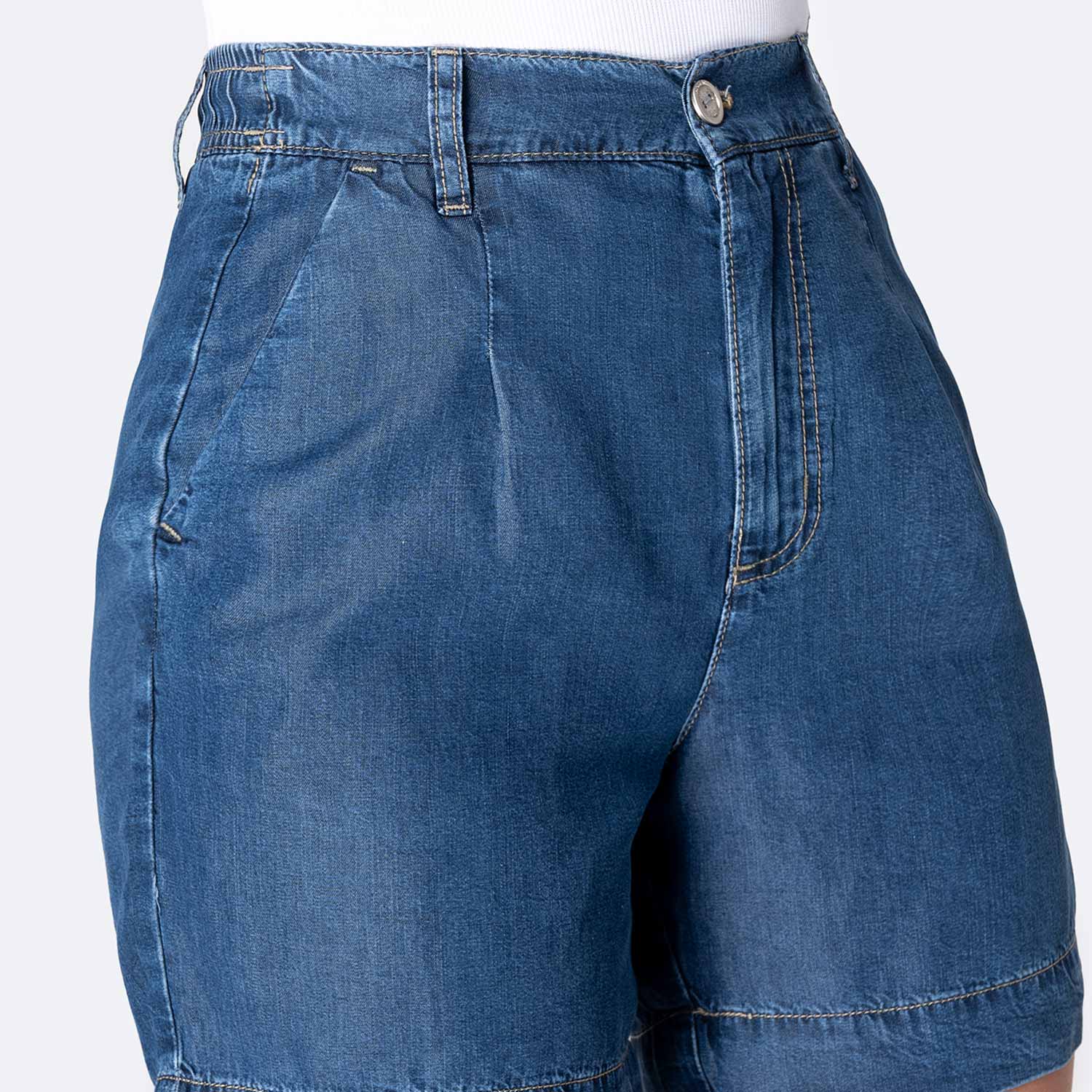 BERMUDA DENIM MUJER PIONIER LYTA - 3
