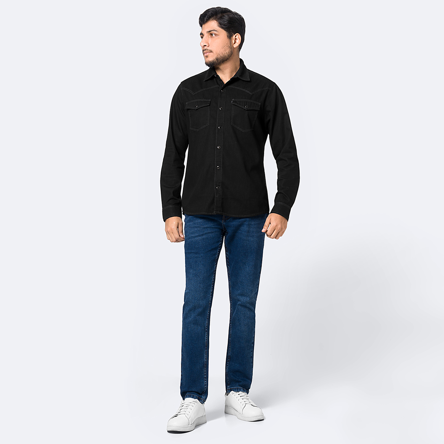 CAMISA DENIM HOMBRE PIONIER BLEICKH - 3