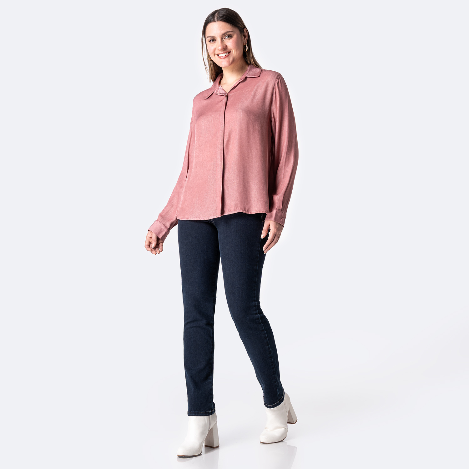 BLUSA POPELINA MUJER PIONIER CIARAH - 3