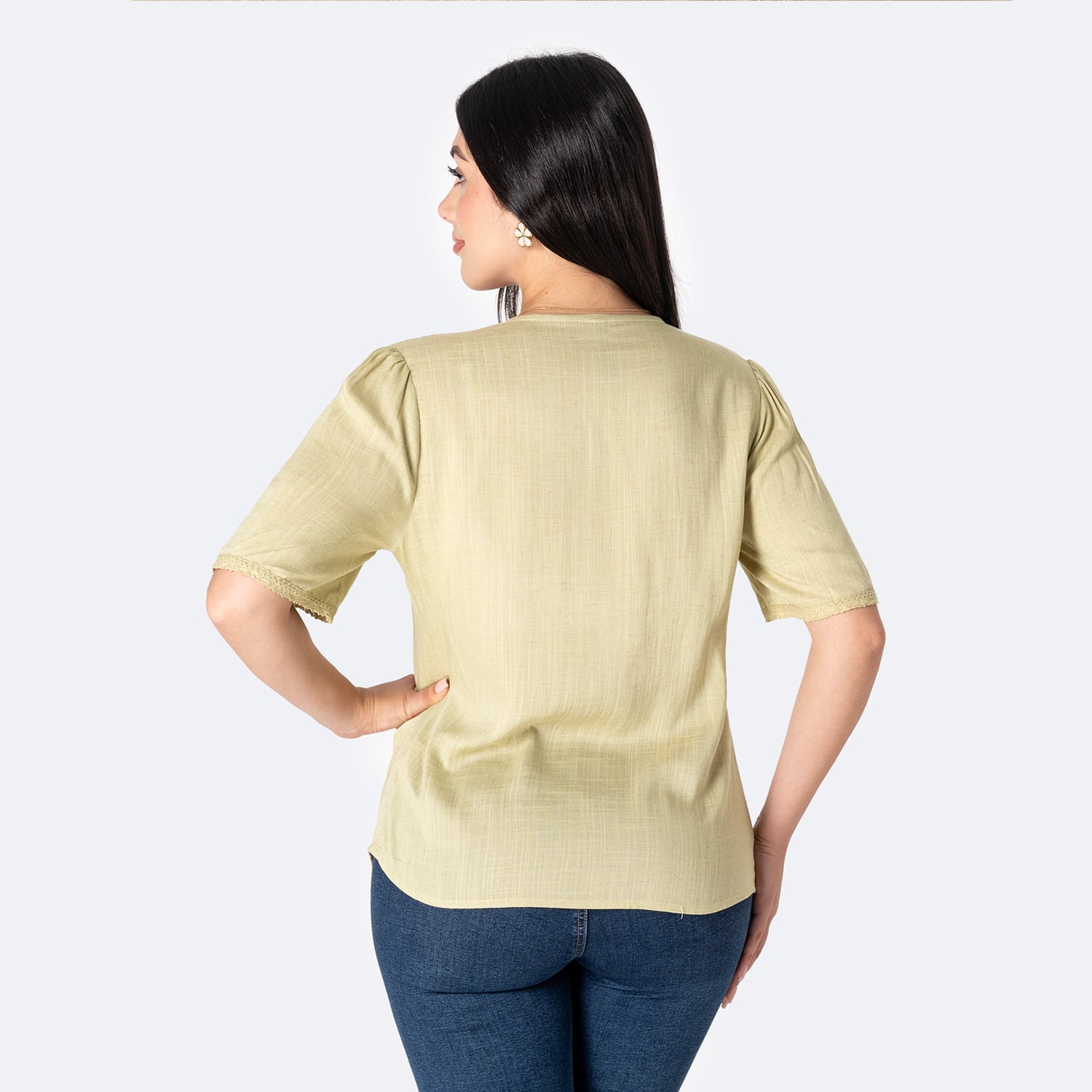 BLUSA LINO MUJER PIONIER BRENDAYA - 2