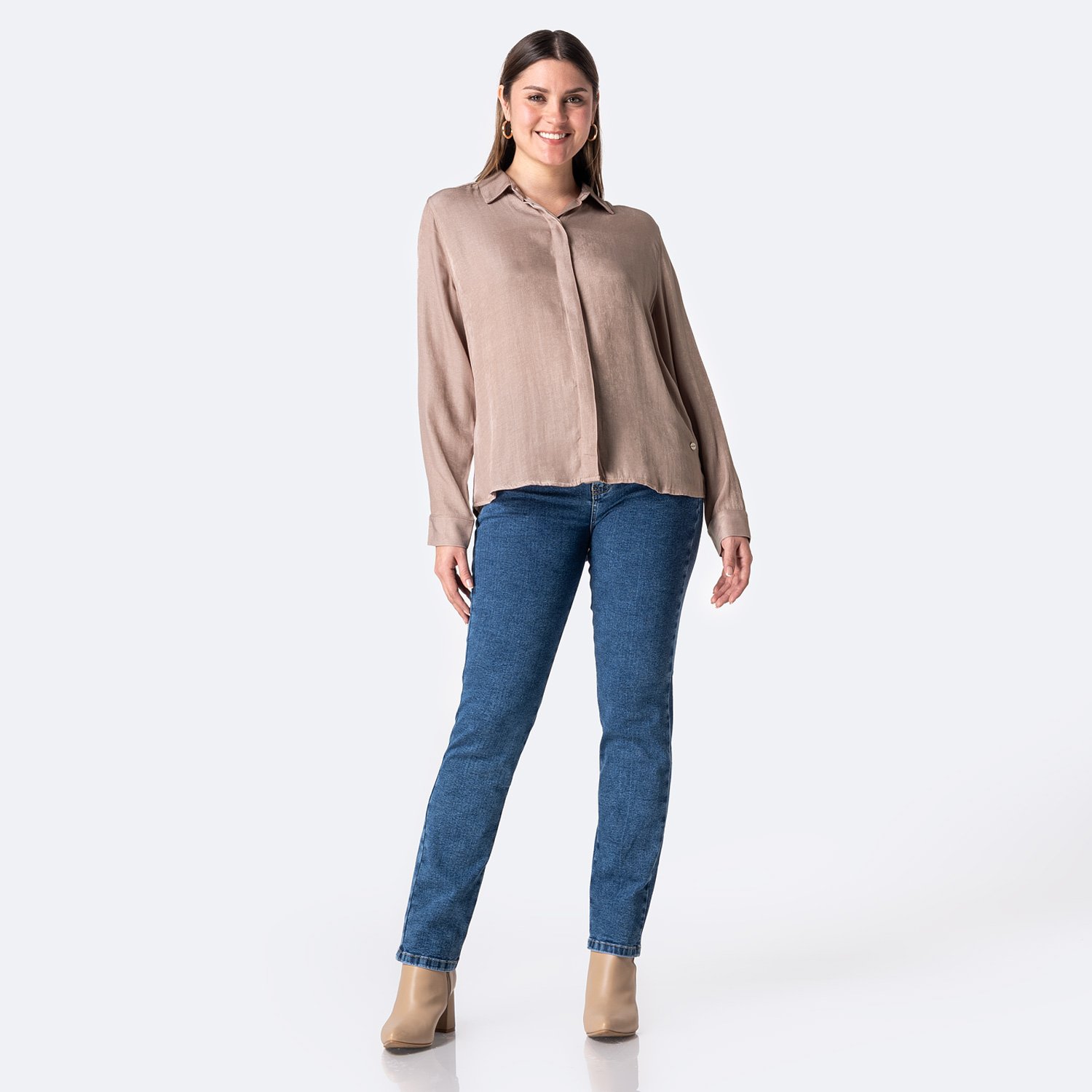 BLUSA POPELINA MUJER PIONIER CIARAH - 3