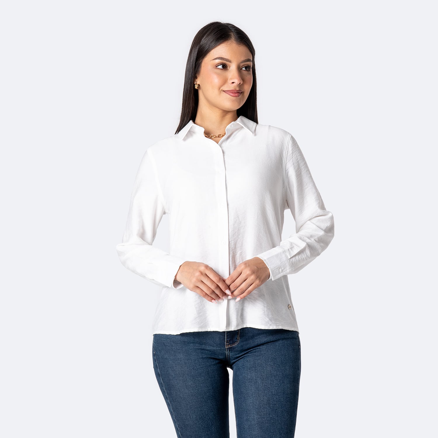 BLUSA POPELINA MUJER PIONIER MARIELH - 1