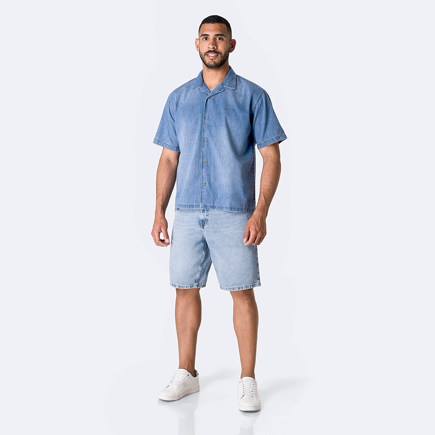 CAMISA DENIM HOMBRE PIONIER SERGIU - 3