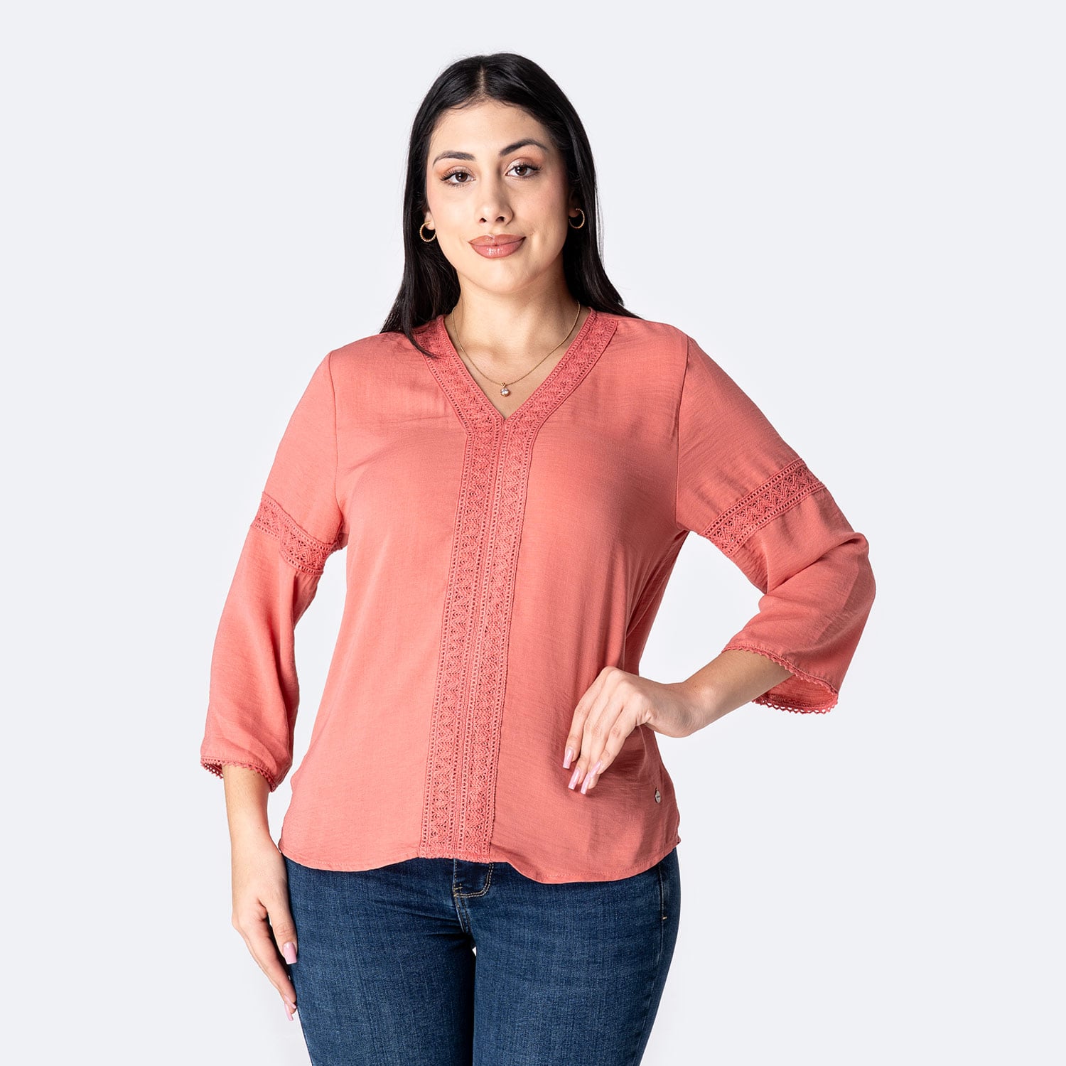 BLUSA LINO MUJER PIONIER ZILSET - 1