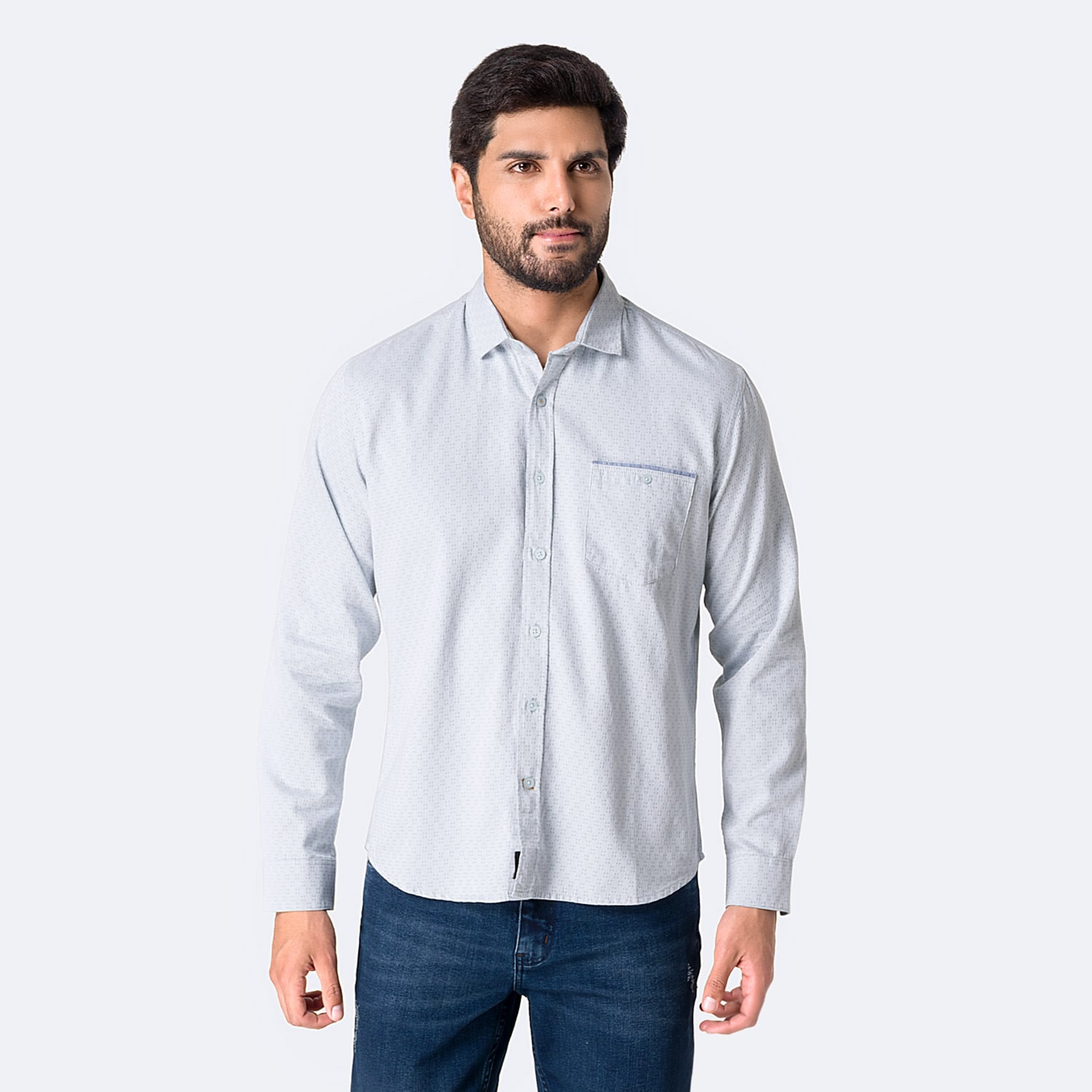 CAMISA POPELINA HOMBRE PIONIER JERIK - 1