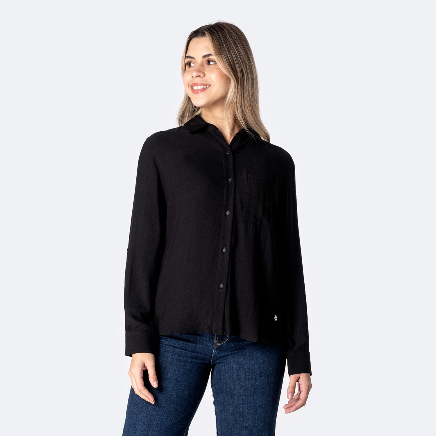 BLUSA POPELINA MUJER PIONIER ALEZCIA - 1