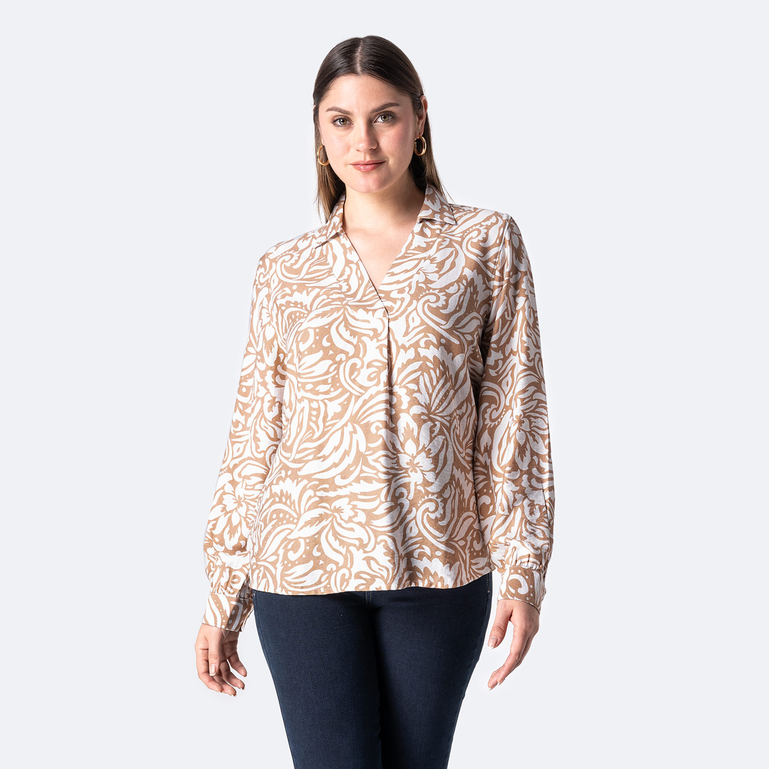 BLUSA POPELINA MUJER PIONIER CERILA - 1