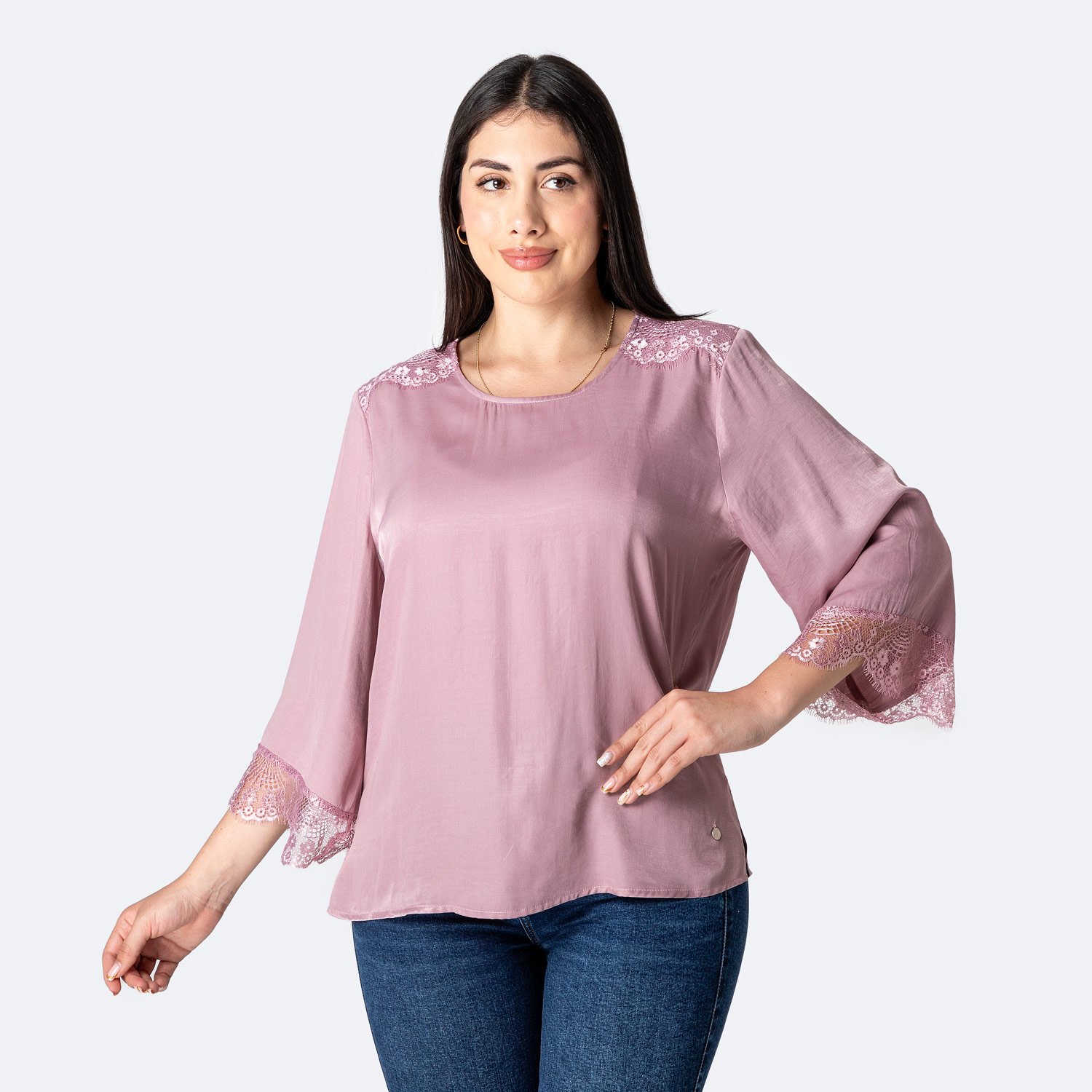 BLUSA SEDA MUJER PIONIER KATRIS - 1