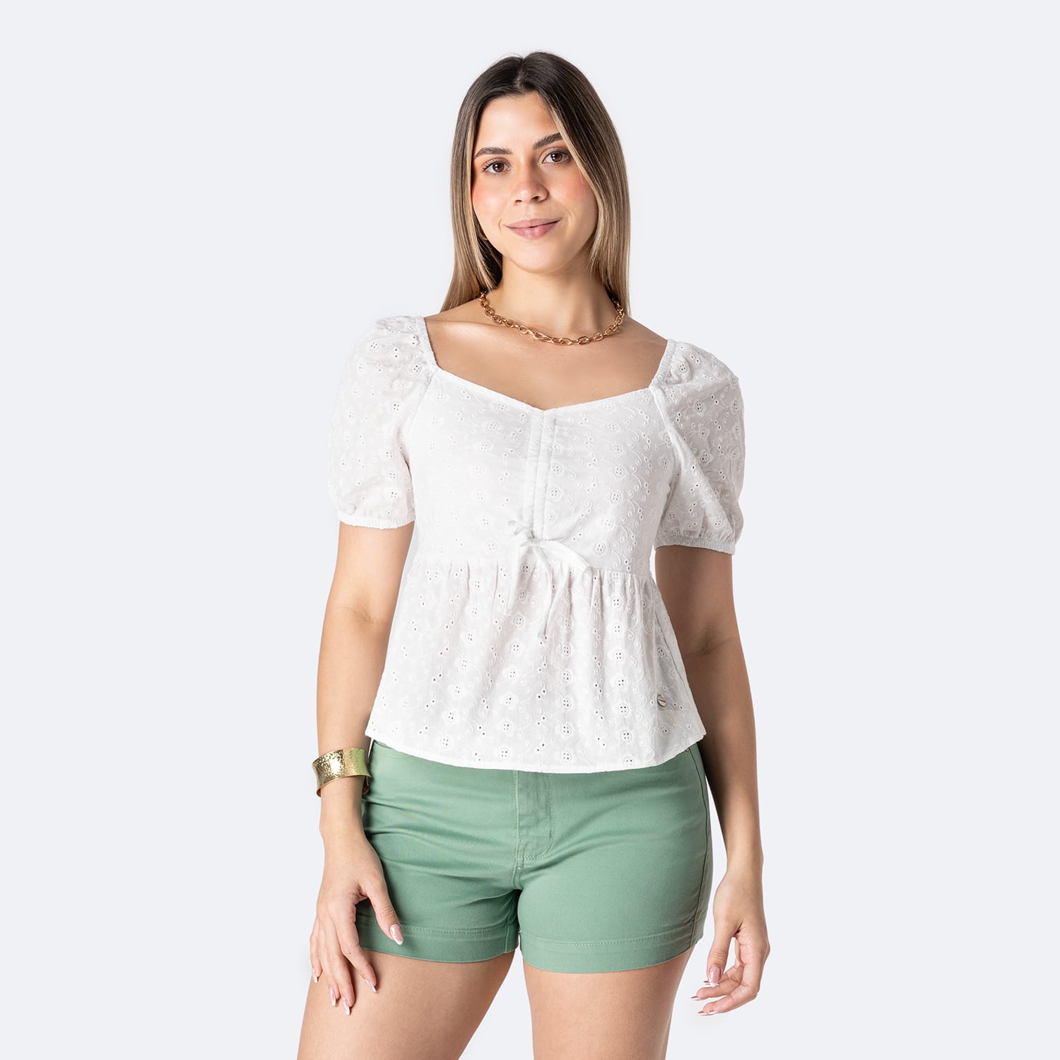 BLUSA BRODERY MUJER PIONIER DIONELA - 1