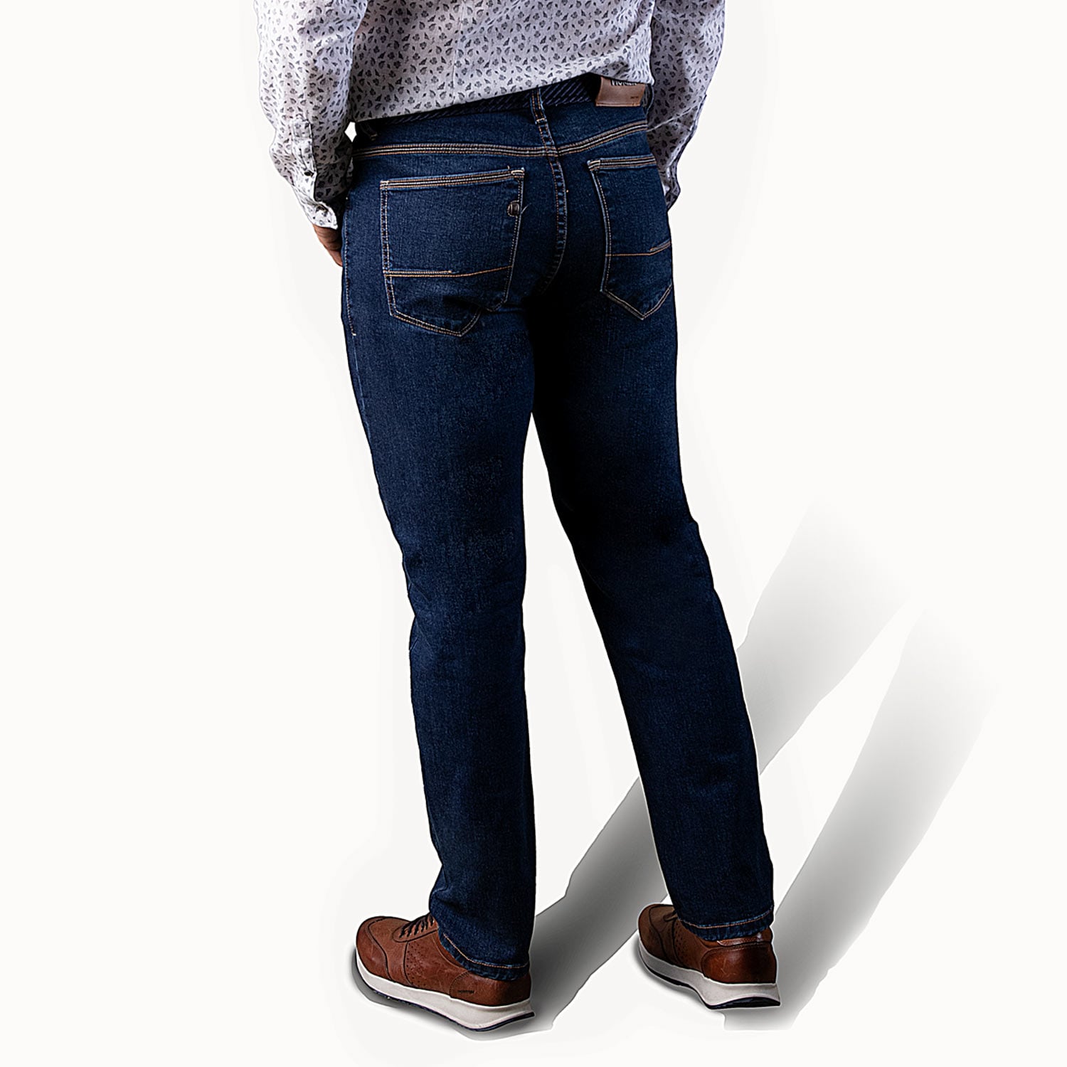 PANTALÓN JEAN SEMIPITILLO DENIM STRETCH HOMBRE PIONIER FORLAND NEW - 3