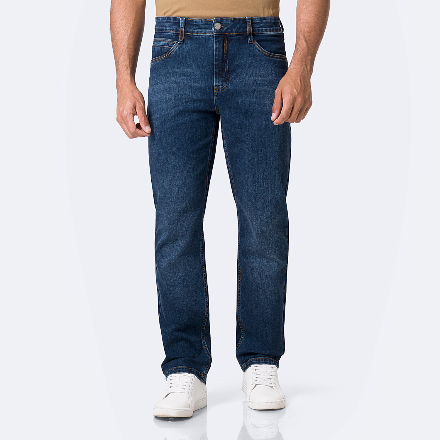 PANTALÓN JEAN SEMIPITILLO DENIM STRETCH HOMBRE PIONIER FRITZZ - 1