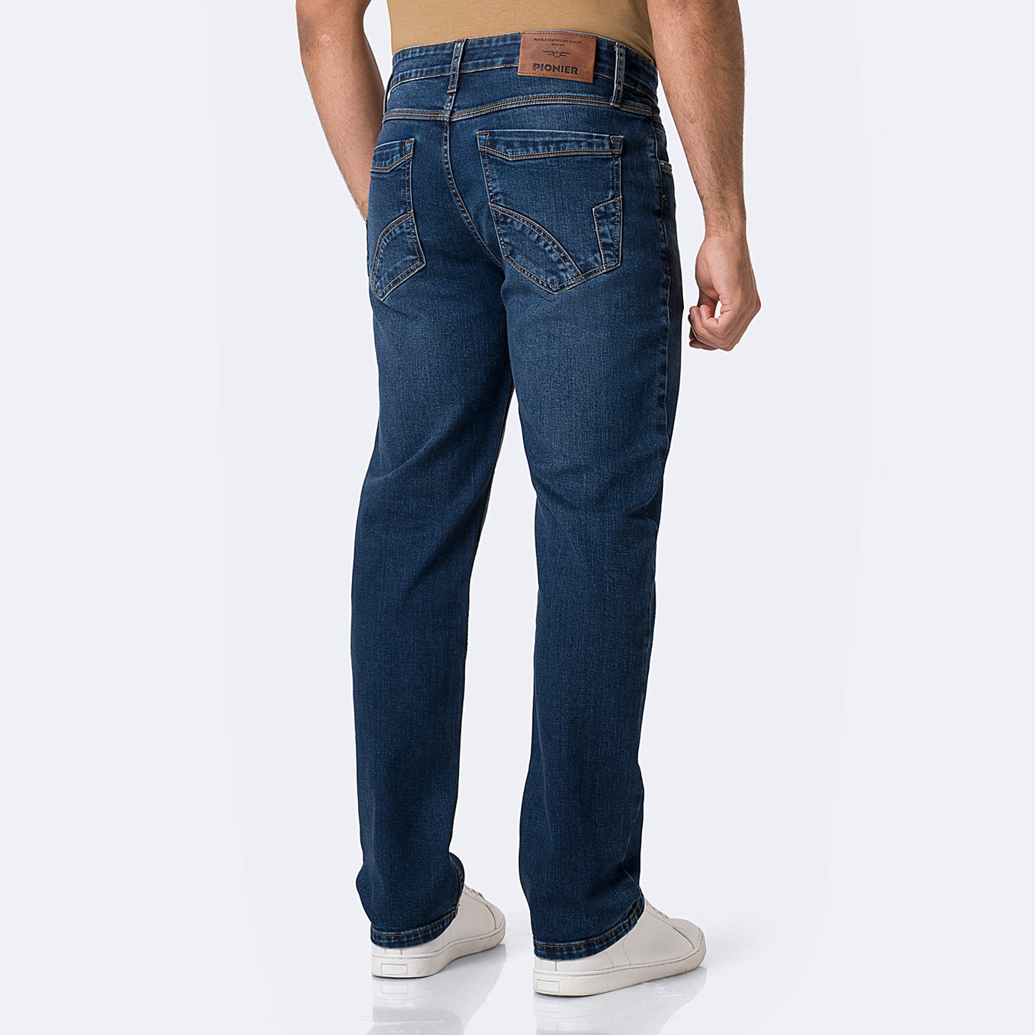 PANTALÓN JEAN SEMIPITILLO DENIM STRETCH HOMBRE PIONIER FRITZZ - 2