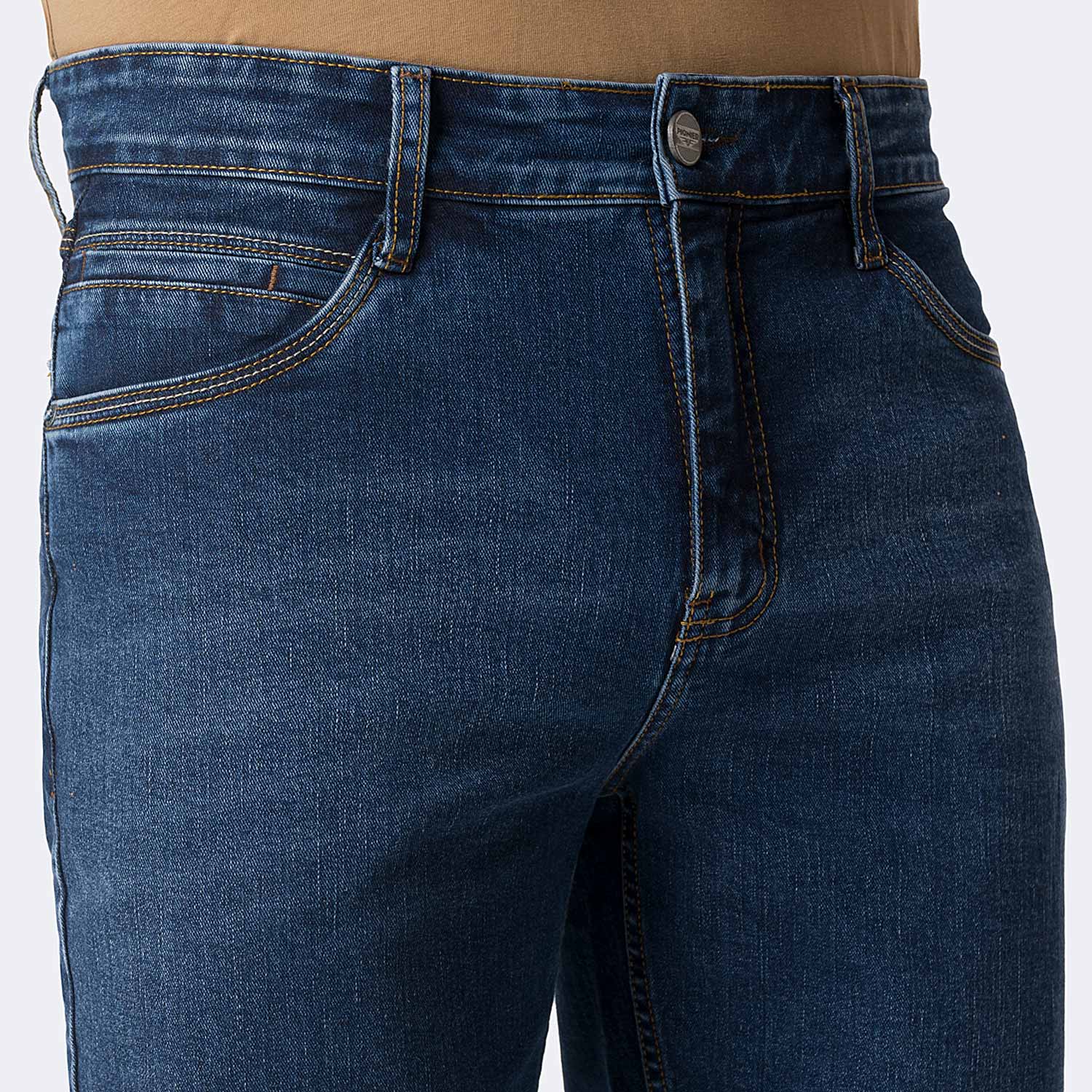 PANTALÓN JEAN SEMIPITILLO DENIM STRETCH HOMBRE PIONIER FRITZZ - 3