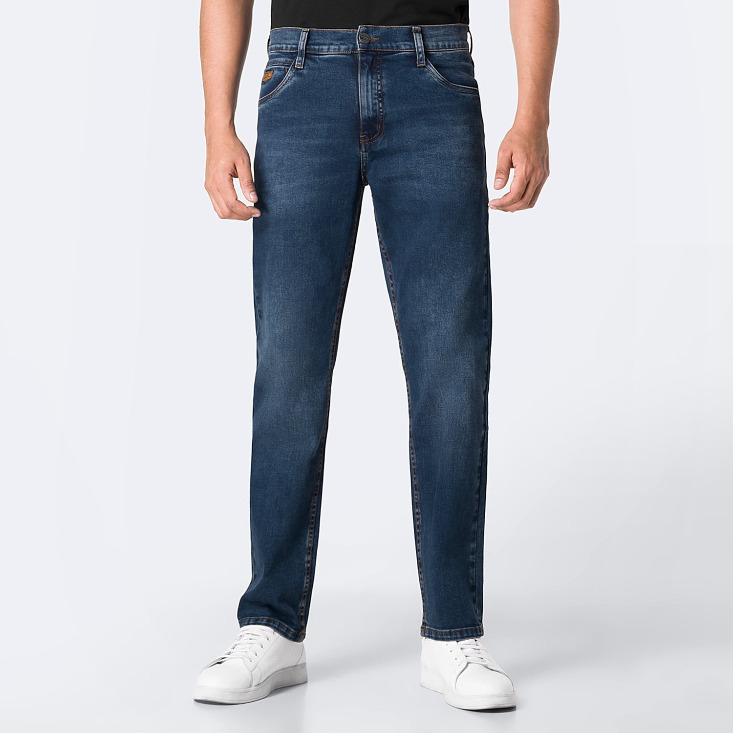PANTALÓN JEAN SEMIPITILLO DENIM STRETCH HOMBRE PIONIER SAIK - 1