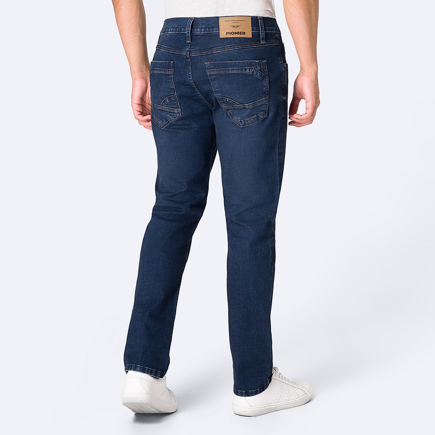 PANTALÓN JEAN SEMIPITILLO DENIM STRETCH HOMBRE PIONIER YURKK - 2