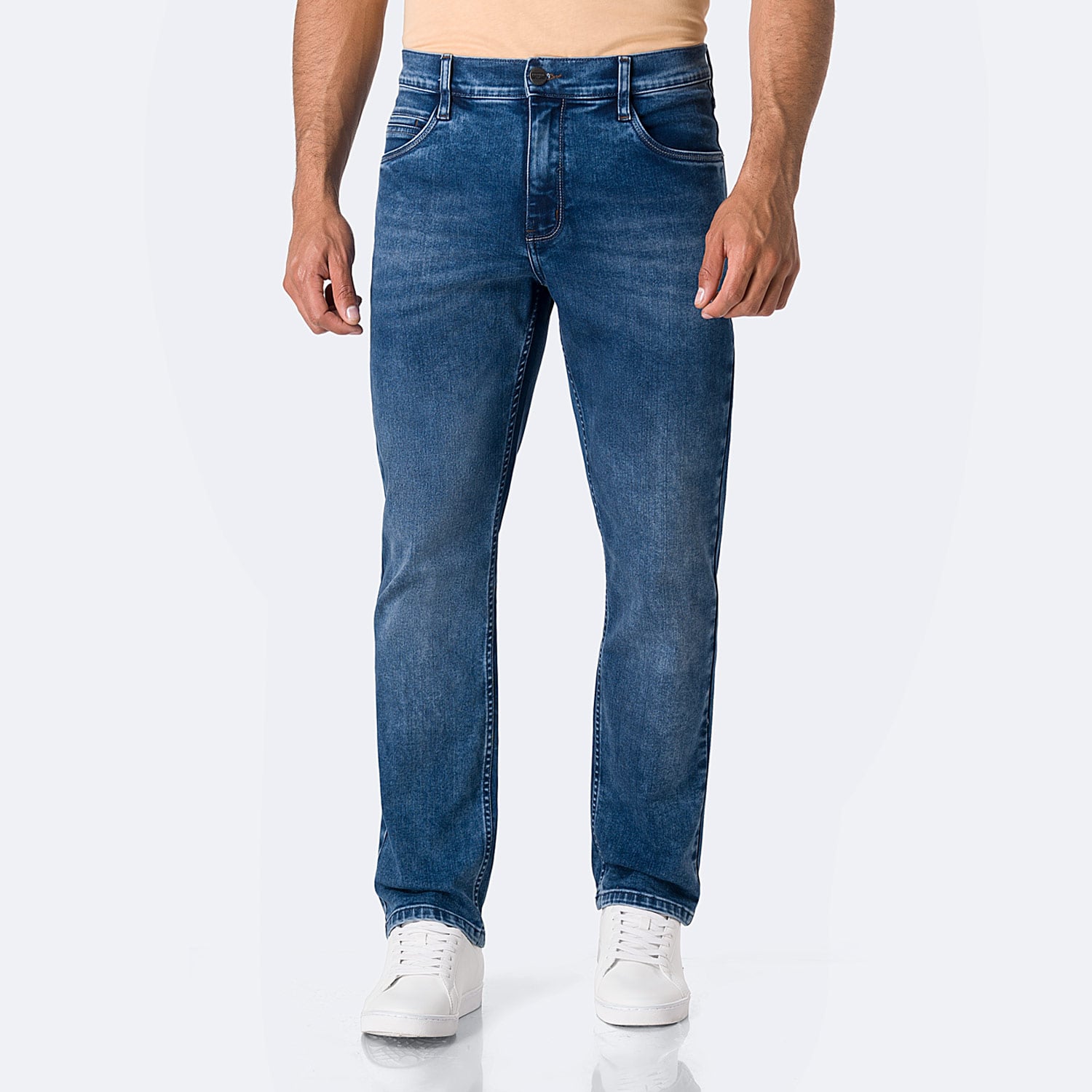 PANTALÓN JEAN SEMIPITILLO DENIM STRETCH HOMBRE PIONIER LUDDWING - 1