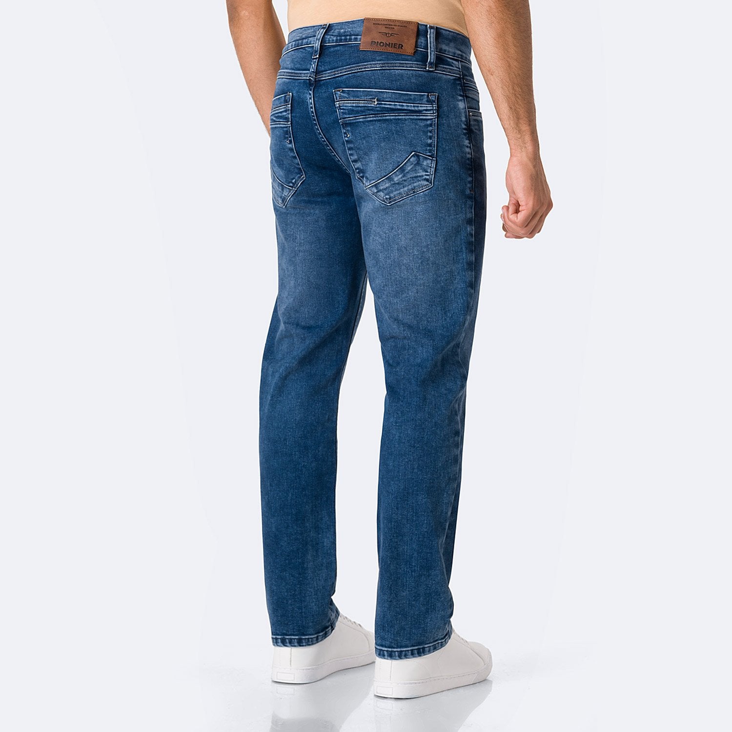 PANTALÓN JEAN SEMIPITILLO DENIM STRETCH HOMBRE PIONIER LUDDWING - 2