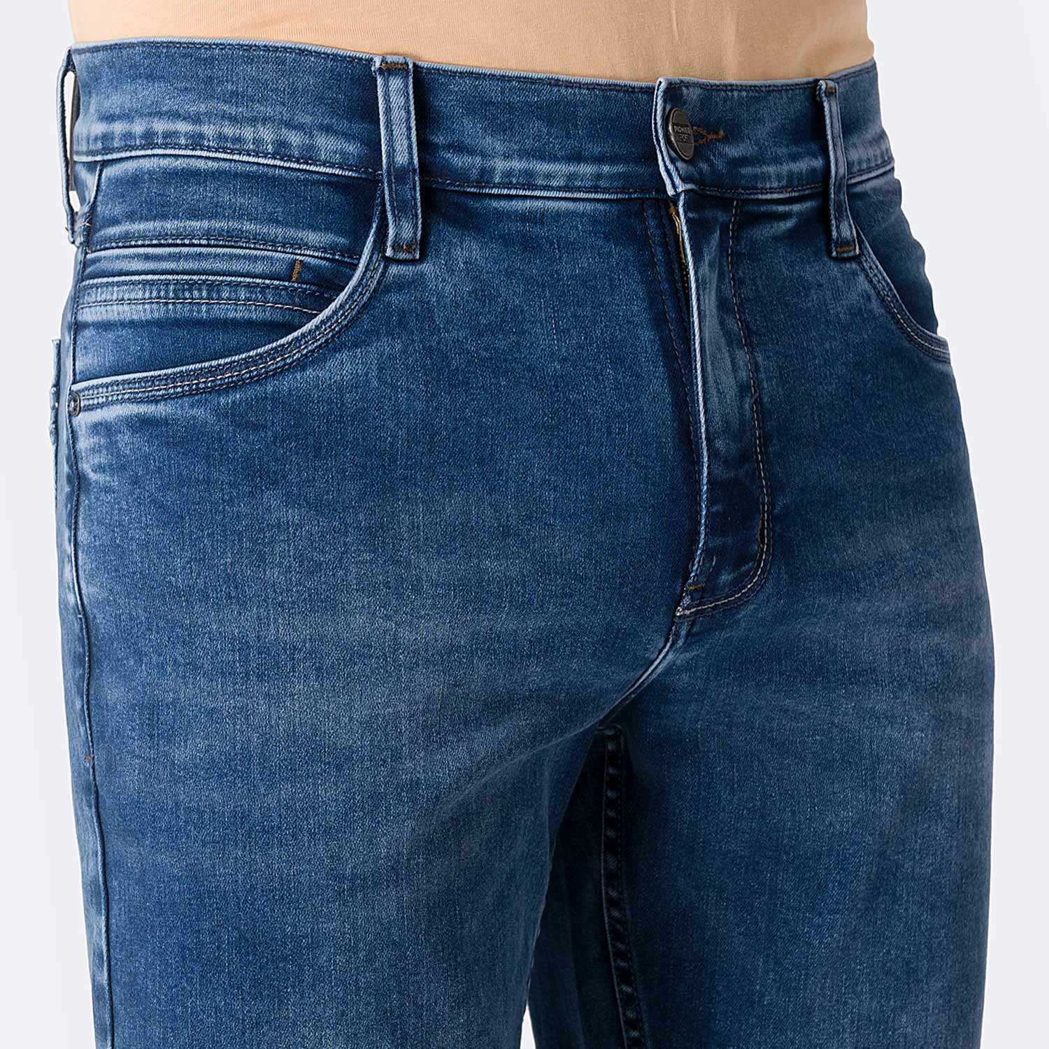 PANTALÓN JEAN SEMIPITILLO DENIM STRETCH HOMBRE PIONIER LUDDWING - 3