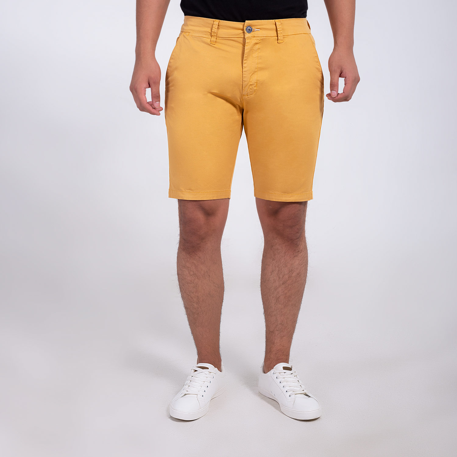 SHORT BERMUDA DRILL STRETCH HOMBRE PIONIER RENATHO - 1