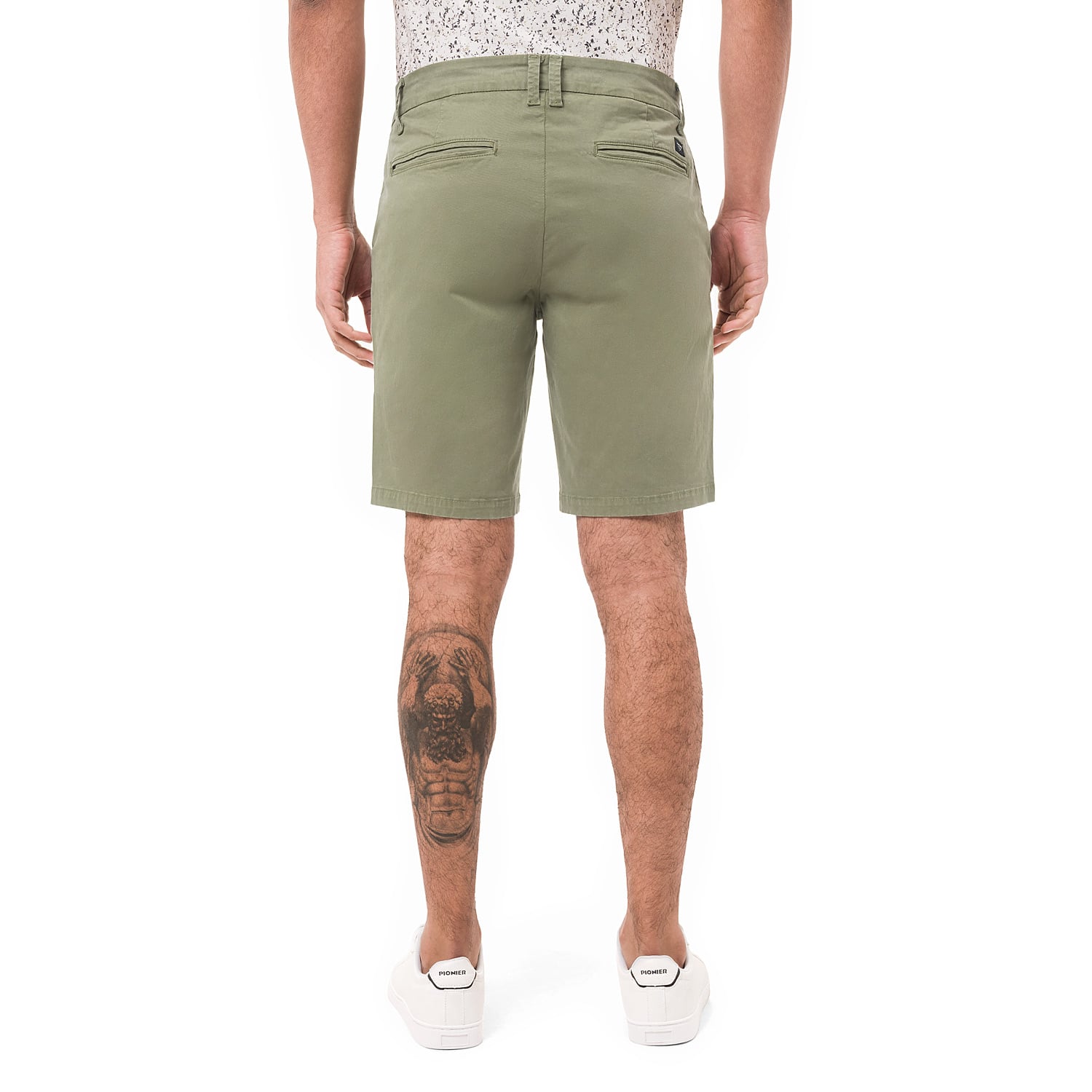 SHORT BERMUDA DRILL STRETCH HOMBRE PIONIER RENATHO - 3