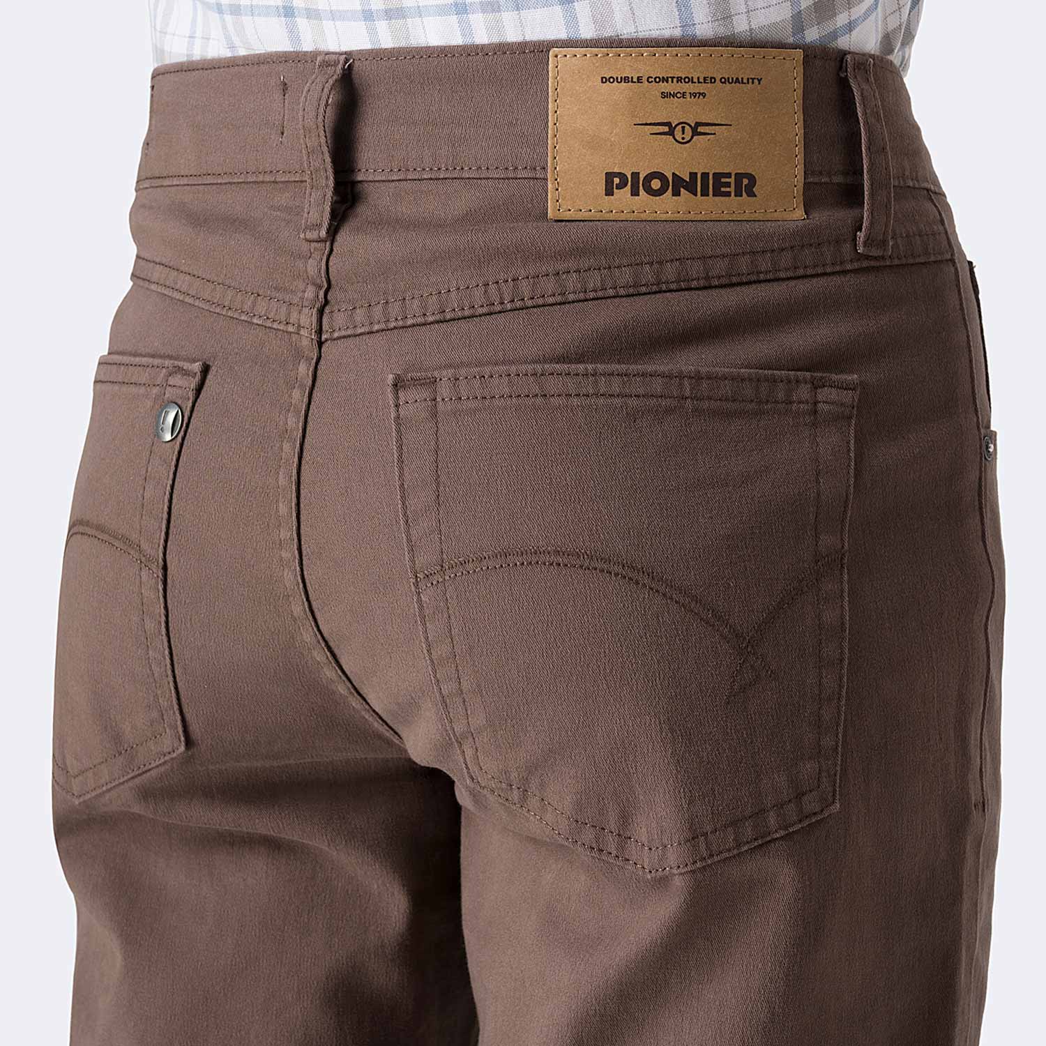 PANTALÓN RECTO DRILL STRETCH HOMBRE PIONIER RELAXED CONFORT - 3