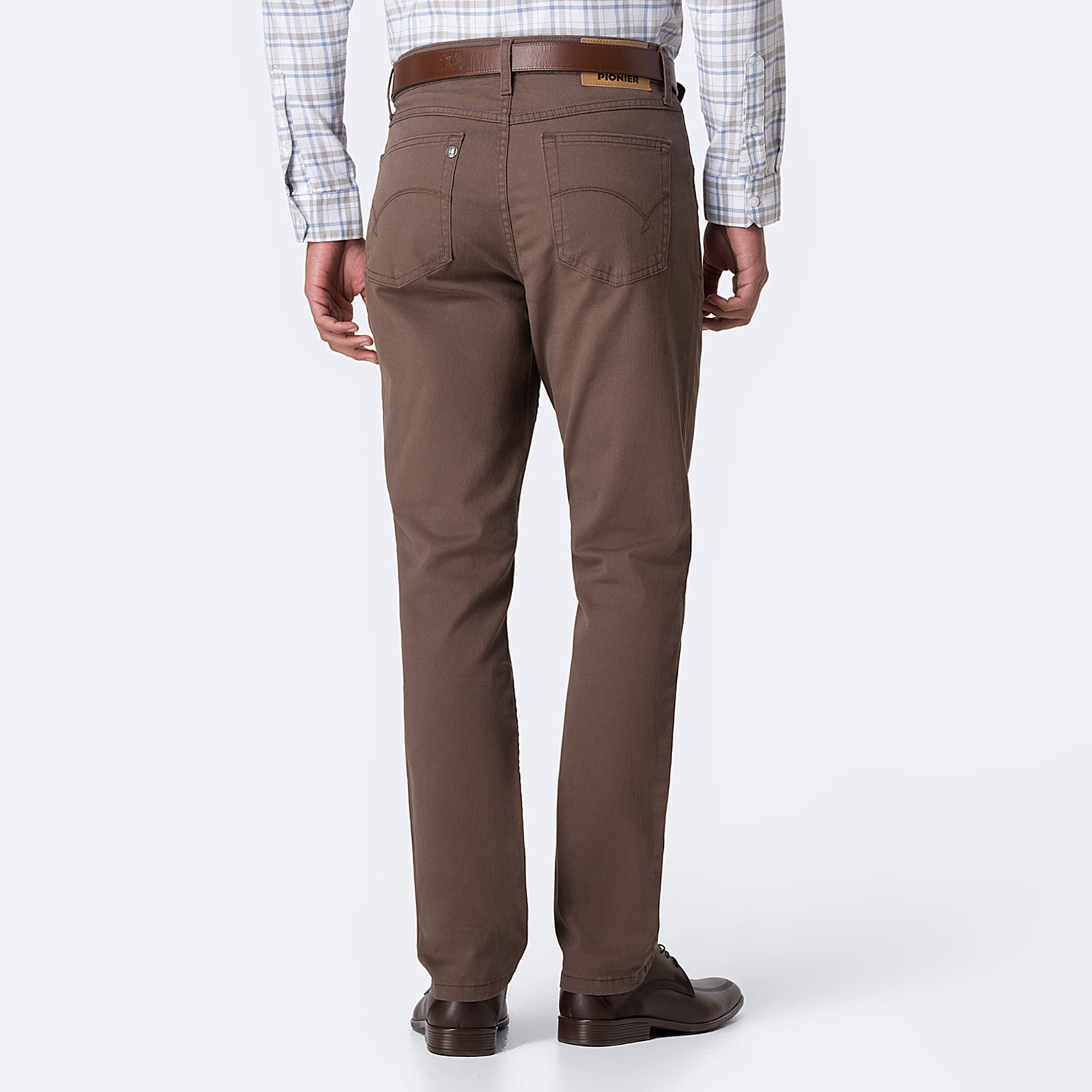 PANTALÓN RECTO DRILL STRETCH HOMBRE PIONIER RELAXED CONFORT - 2