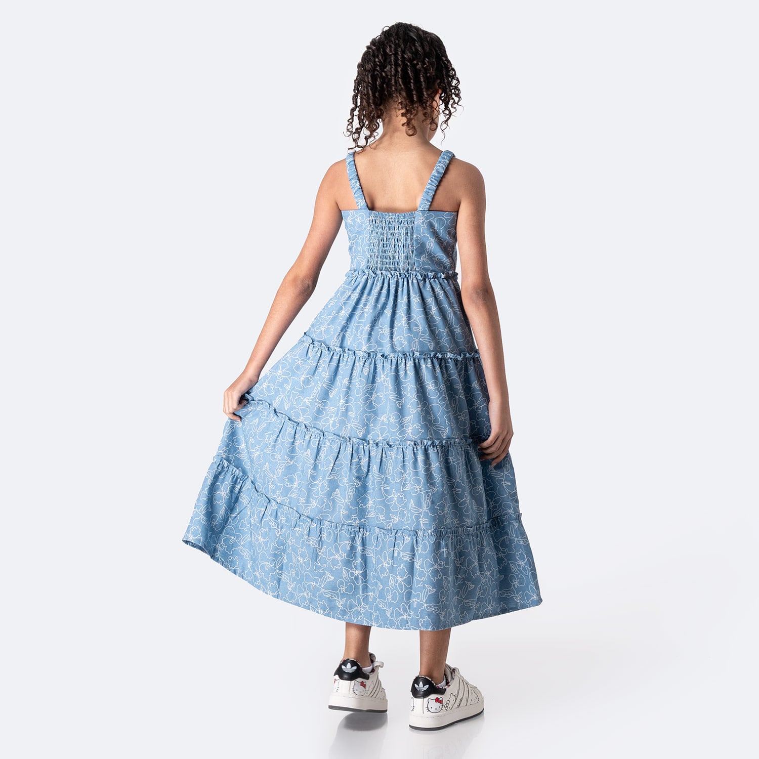 VESTIDO DENIM NIÑA PIONIER EVELINGH - 2