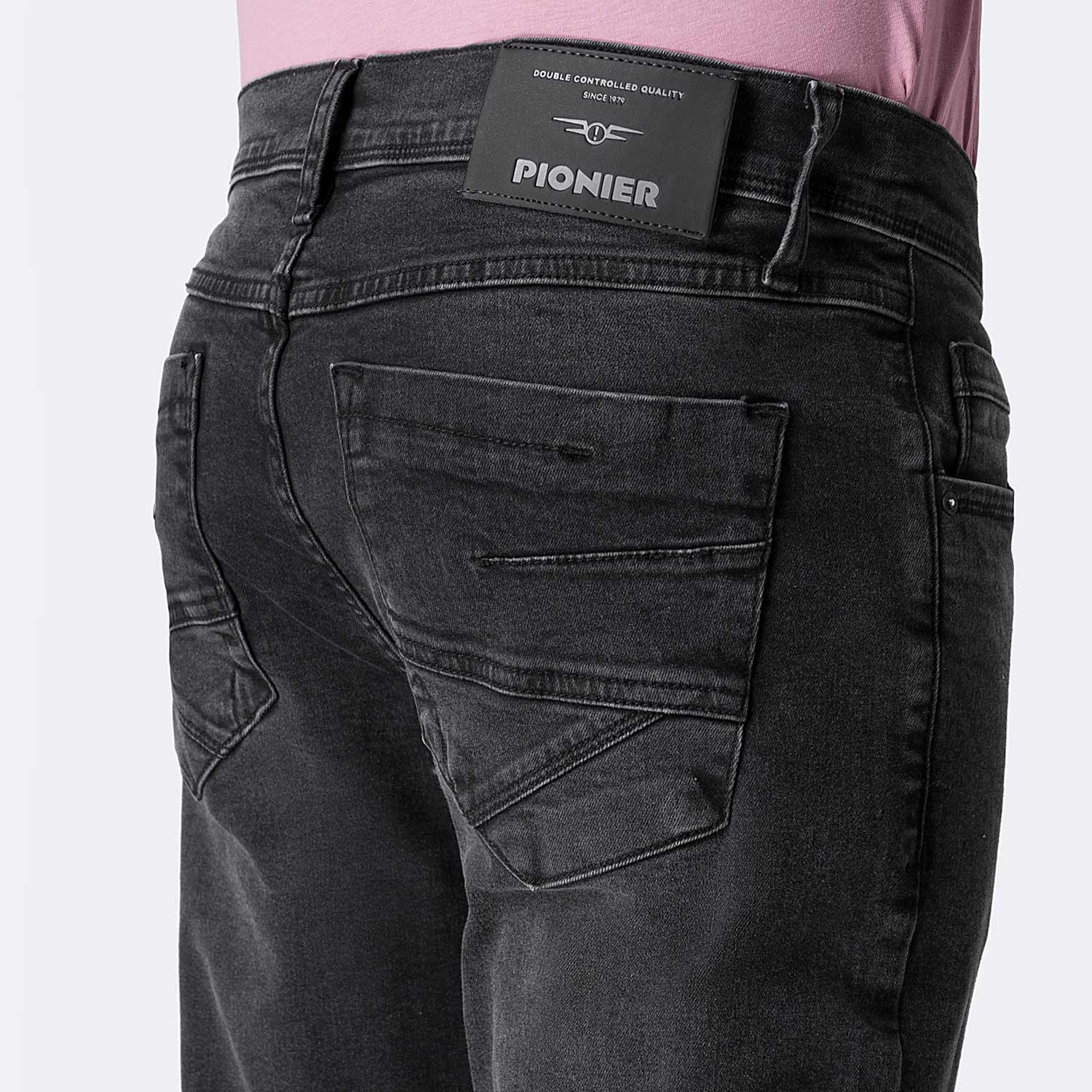PANTALÓN JEAN PITILLO DENIM STRETCH HOMBRE PIONIER ZEYN - 3