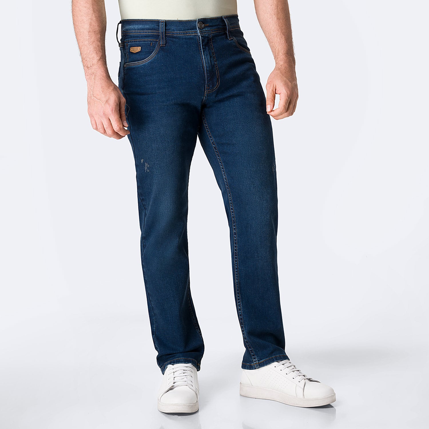 PANTALÓN JEAN SEMIPITILLO DENIM STRETCH HOMBRE PIONIER FREDDHY - 1