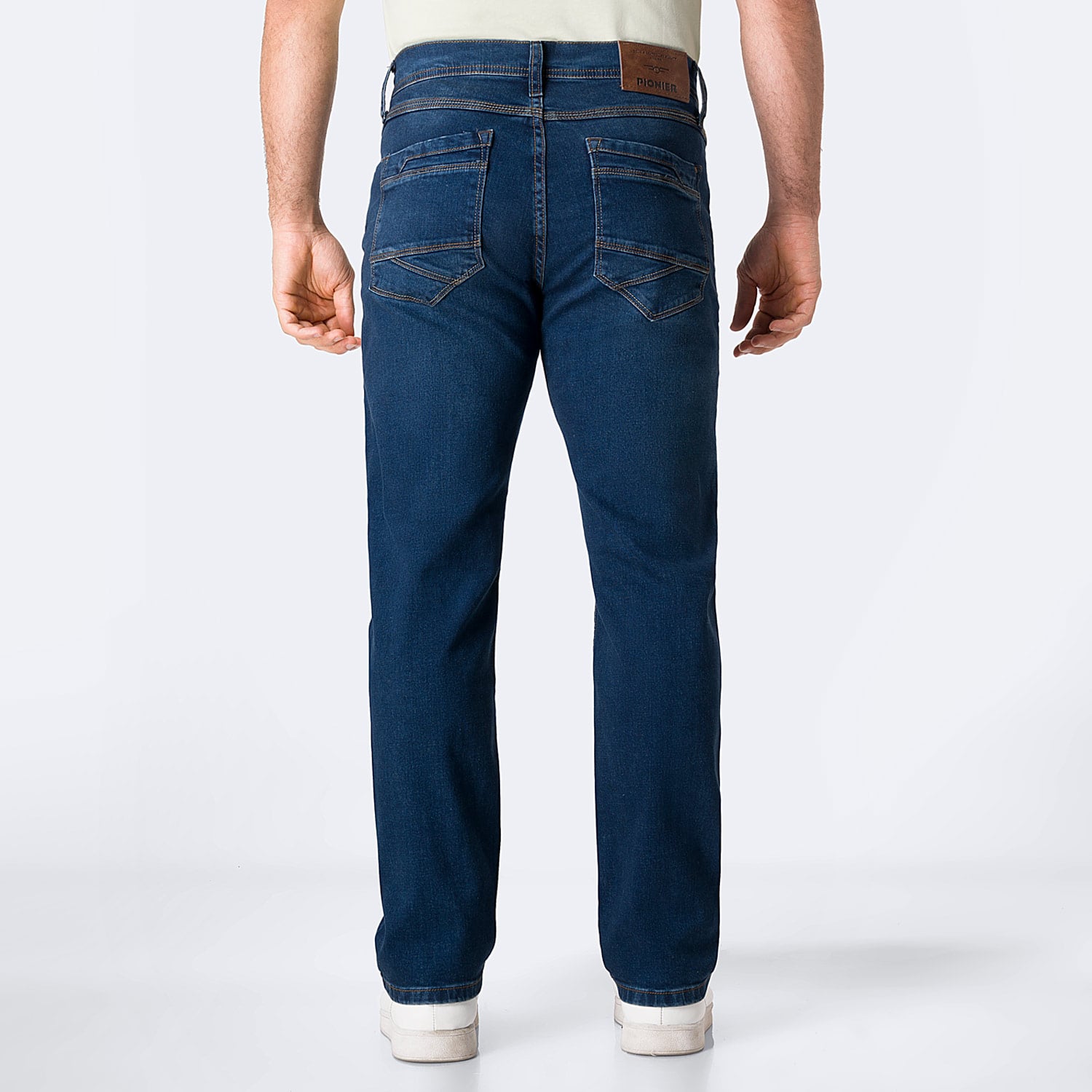 PANTALÓN JEAN SEMIPITILLO DENIM STRETCH HOMBRE PIONIER FREDDHY - 2