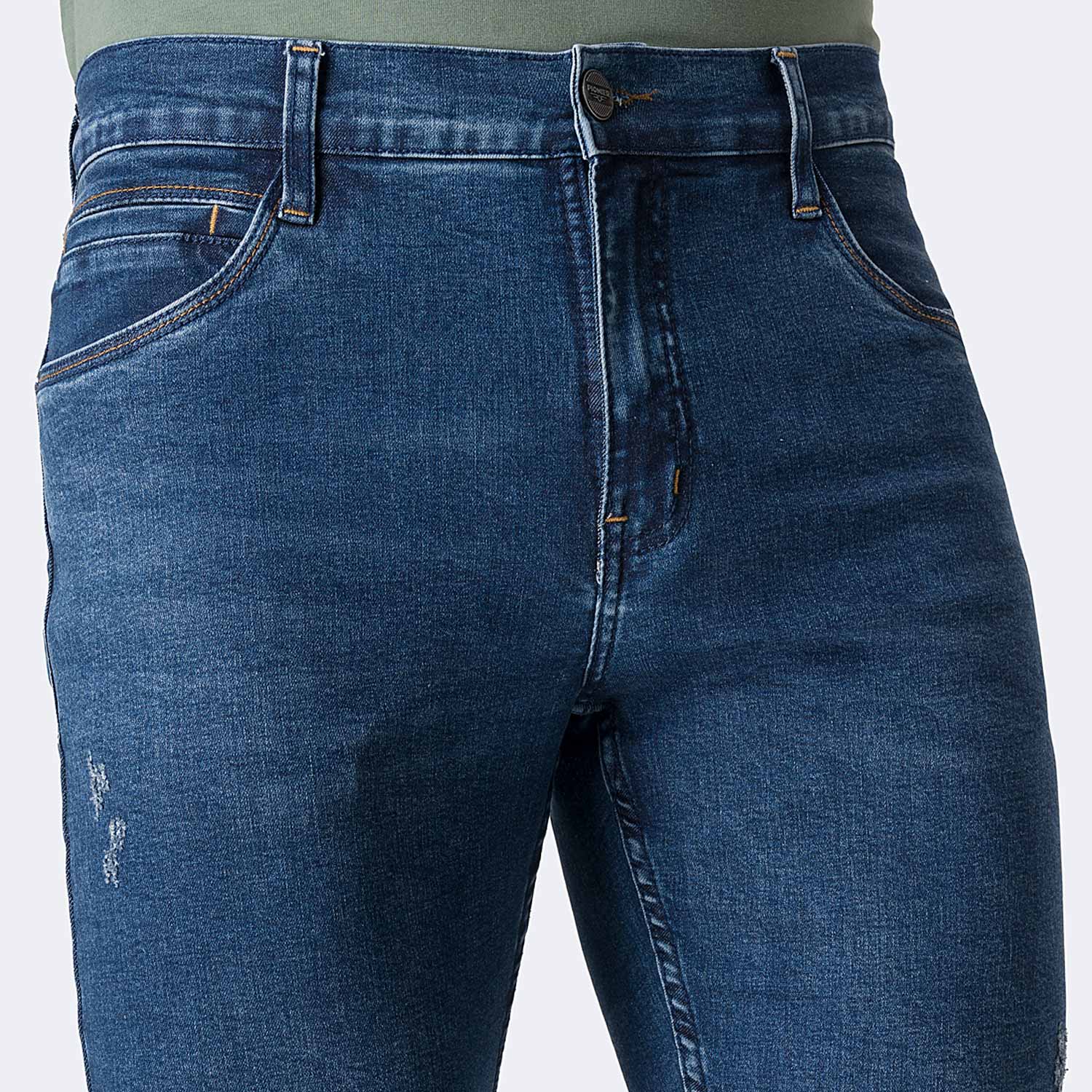PANTALÓN JEAN PITILLO DENIM STRETCH HOMBRE PIONIER ADDNAN - 3