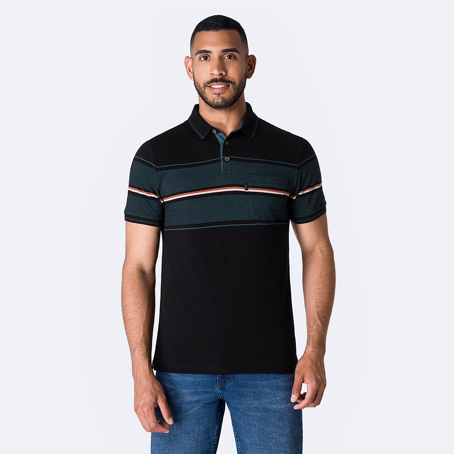 POLO BOX PIQUE HOMBRE PIONIER DABHI - 1