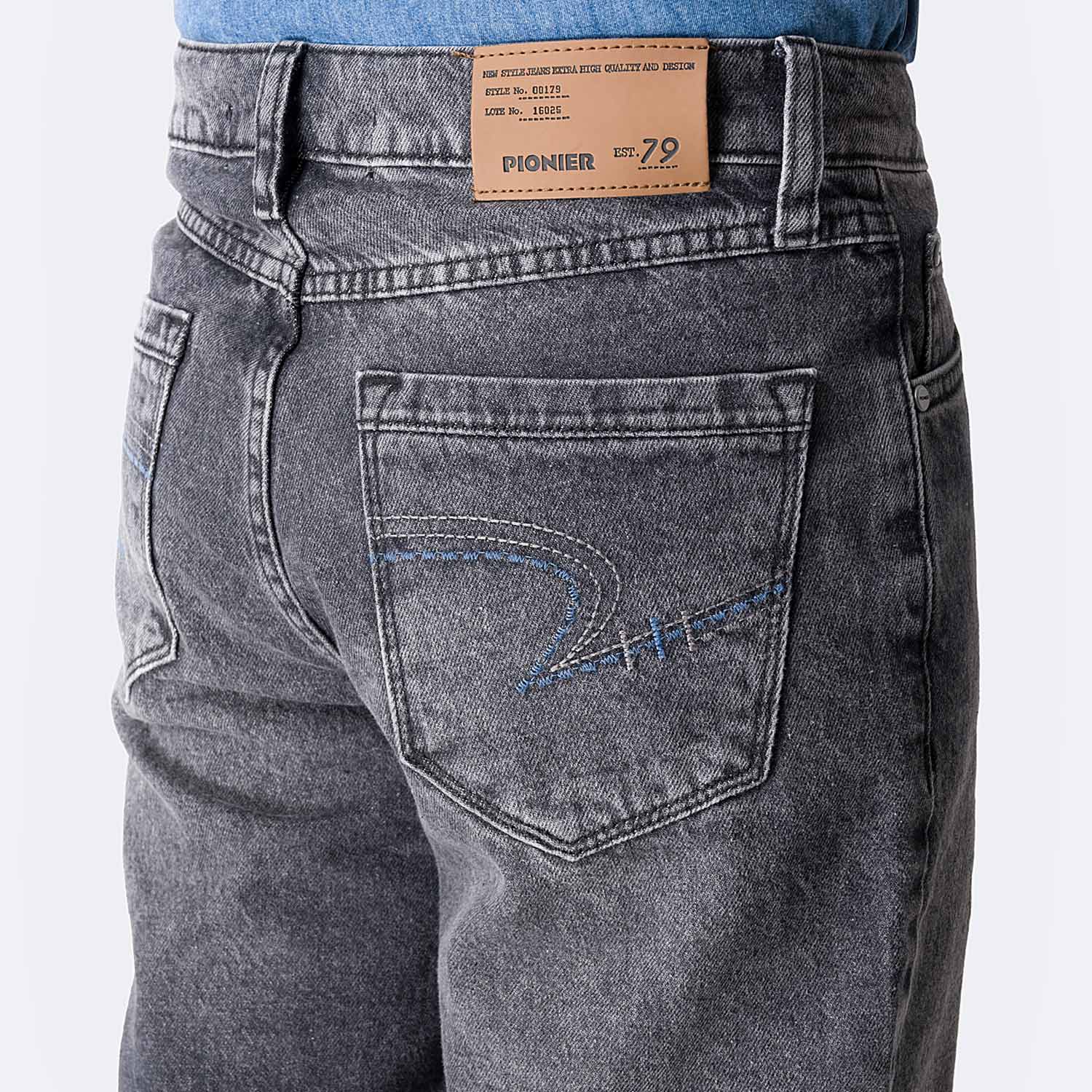SHORT BERMUDA DENIM NIÑO PIONIER BERNABEE-RIGIDO - 4