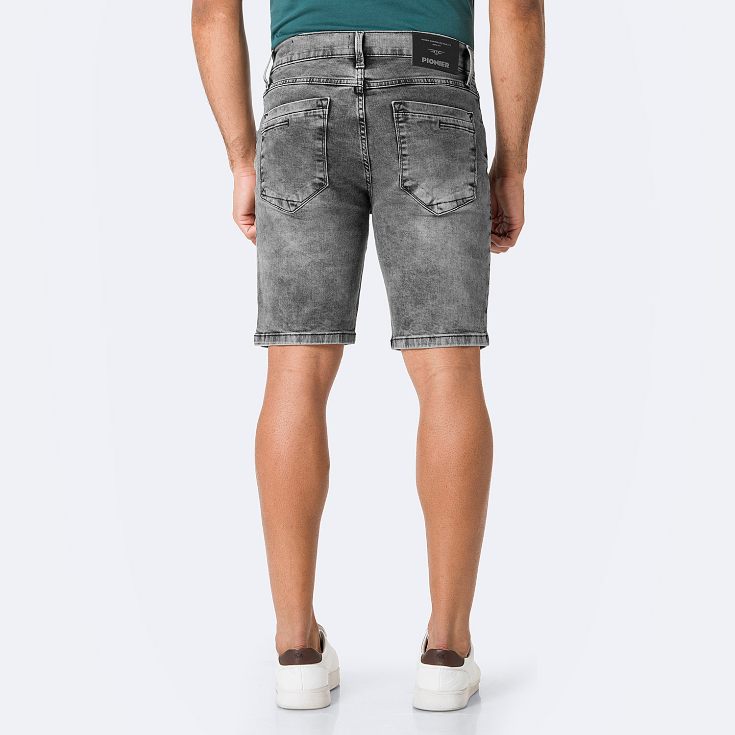 SHORT BERMUDA DENIM STRETCH HOMBRE PIONIER NEW JOURSH DENIM - 2