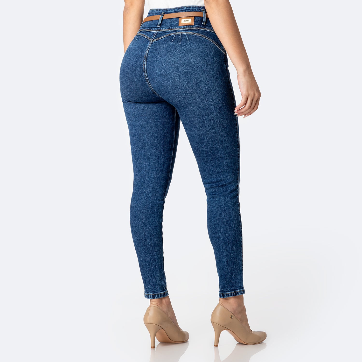 PANTALÓN JEAN PITILLO DENIM STRETCH MUJER PIONIER KIANAH - 2