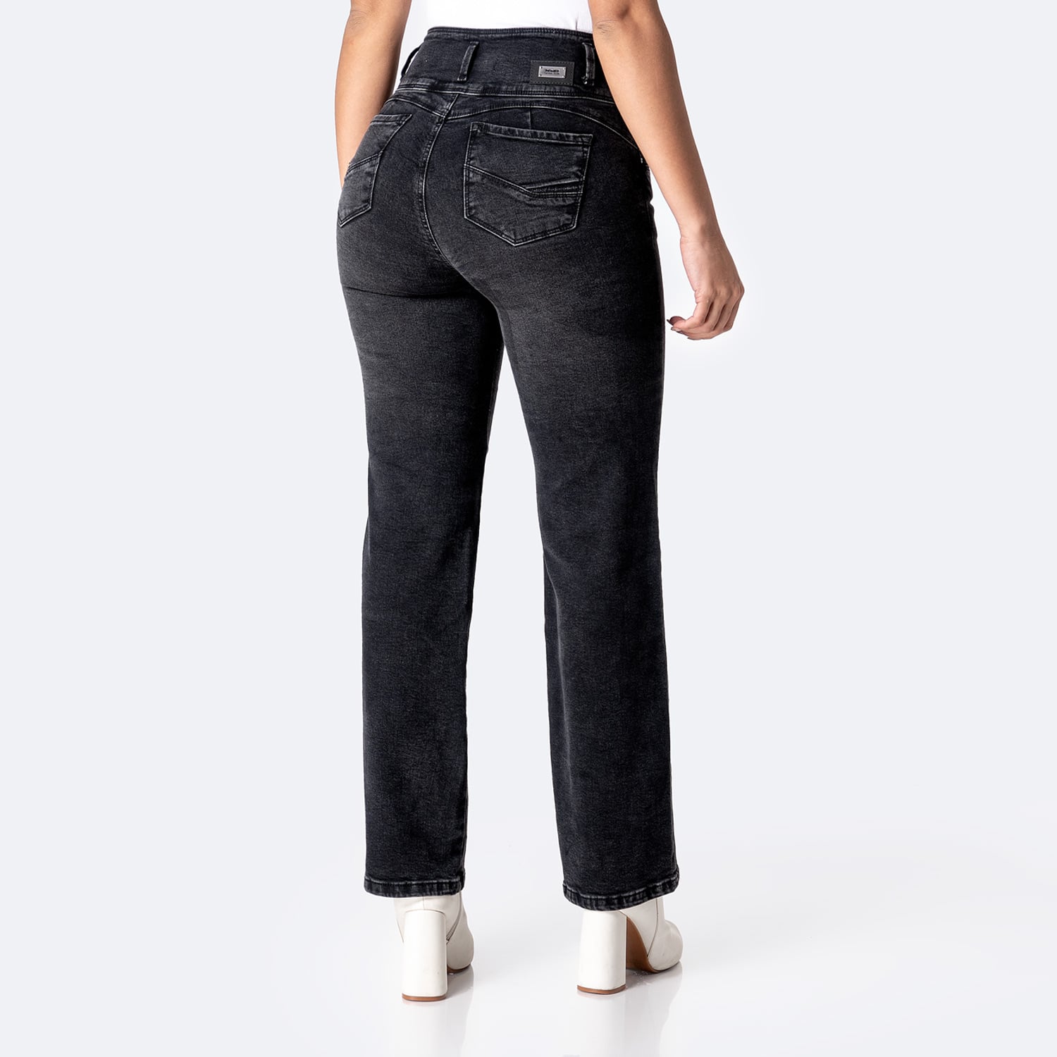 PANTALÓN JEAN DENIM STRETCH MUJER PIONIER SHETHY - 2