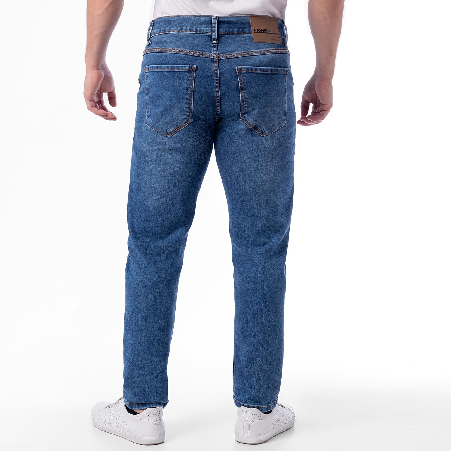 PANTALÓN JEAN PITILLO DENIM STRETCH HOMBRE PIONIER GOTZE R. - 3