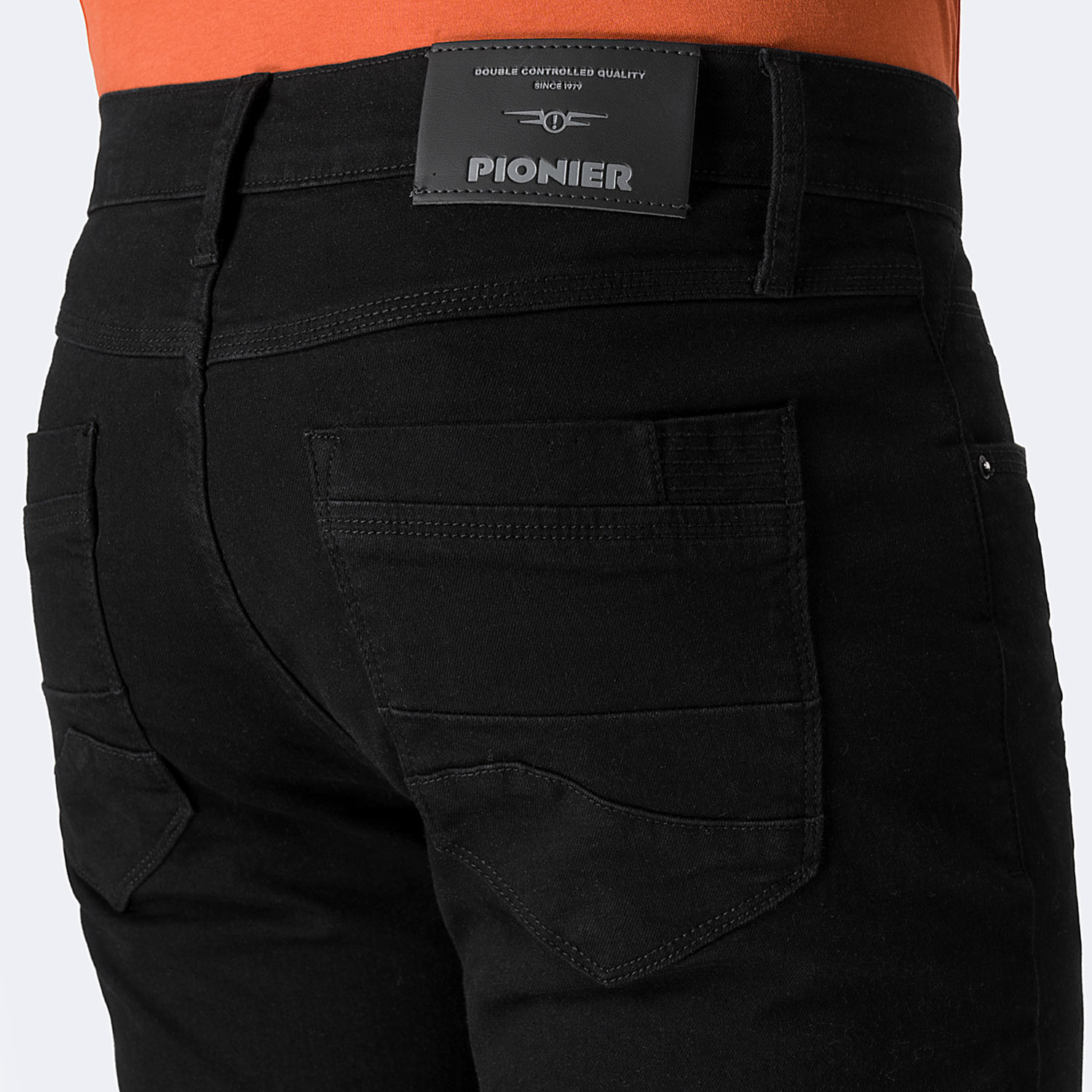PANTALÓN JEAN SEMIPITILLO DENIM STRETCH HOMBRE PIONIER KADEL - 4
